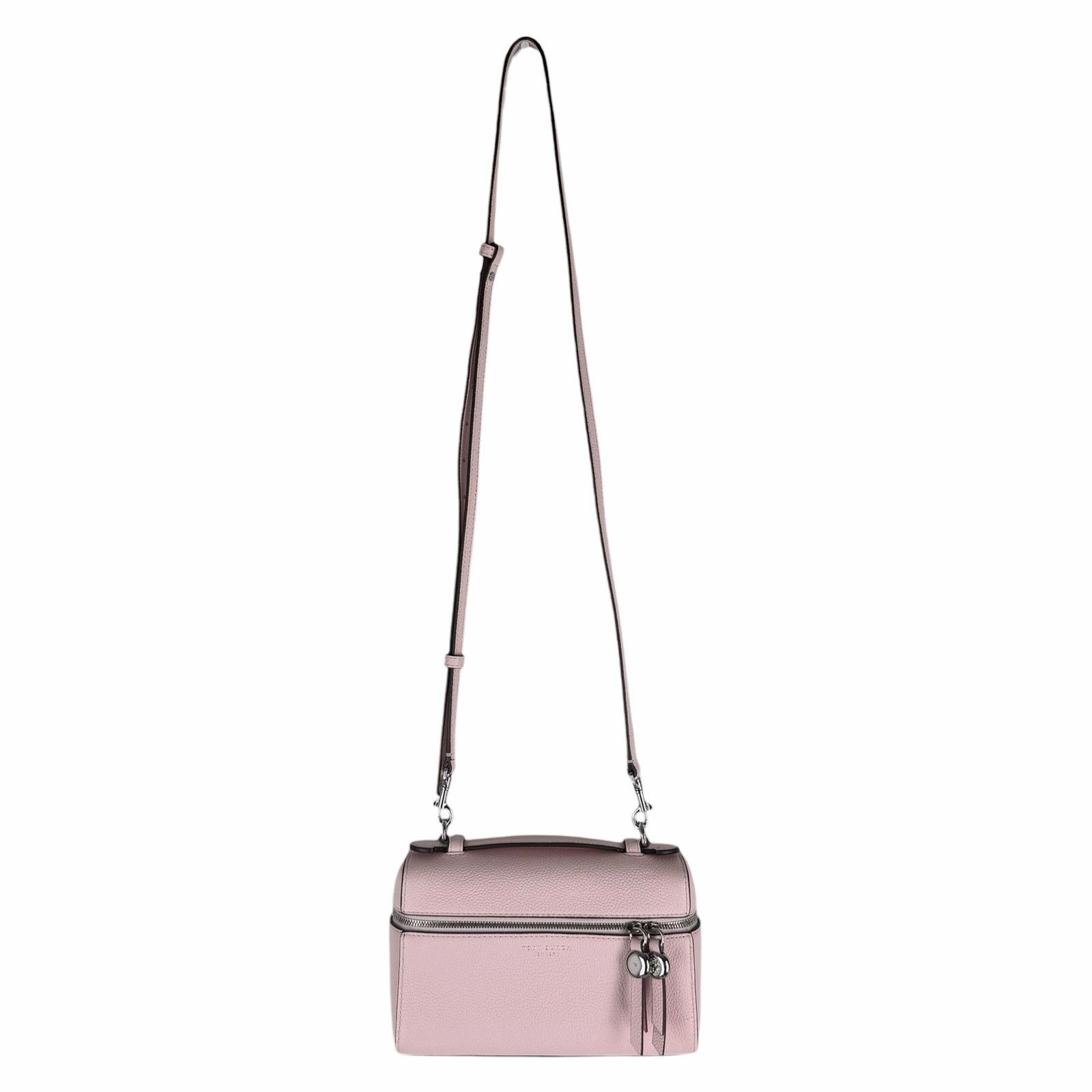 Tory Burch Tory Burch Slim Romy Top Handle Bag Leather Bag Rose Pink Size ONE SIZE - 14 Thumbnail