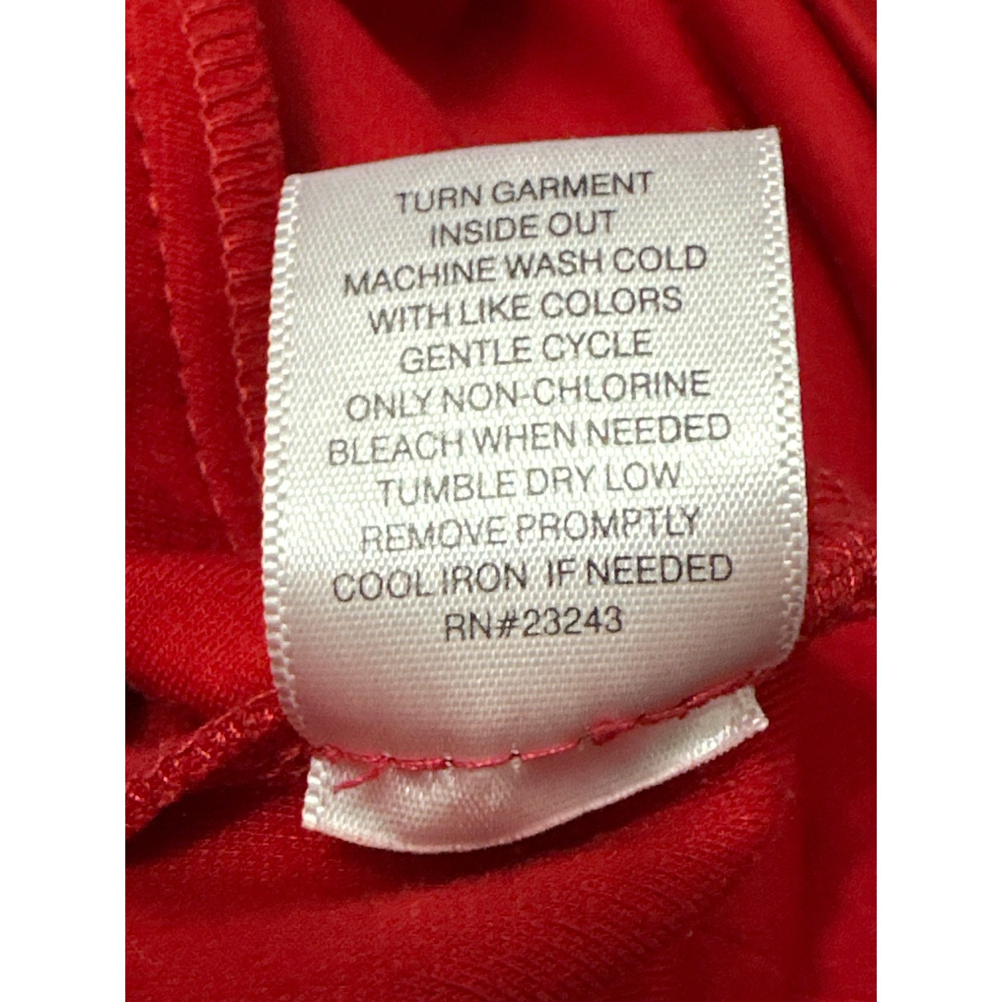 Other 7th Avenue Design Studio Medium Red Pants Bold Chic Trousers Size 30" / US 8 / IT 44 - 8 Thumbnail