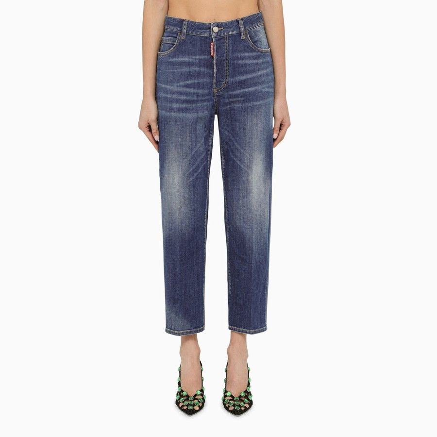 Dsquared2 o1d2blof0824 Denim Jeans in Blue Size 26" / US 2 / IT 38 - 1 Thumbnail