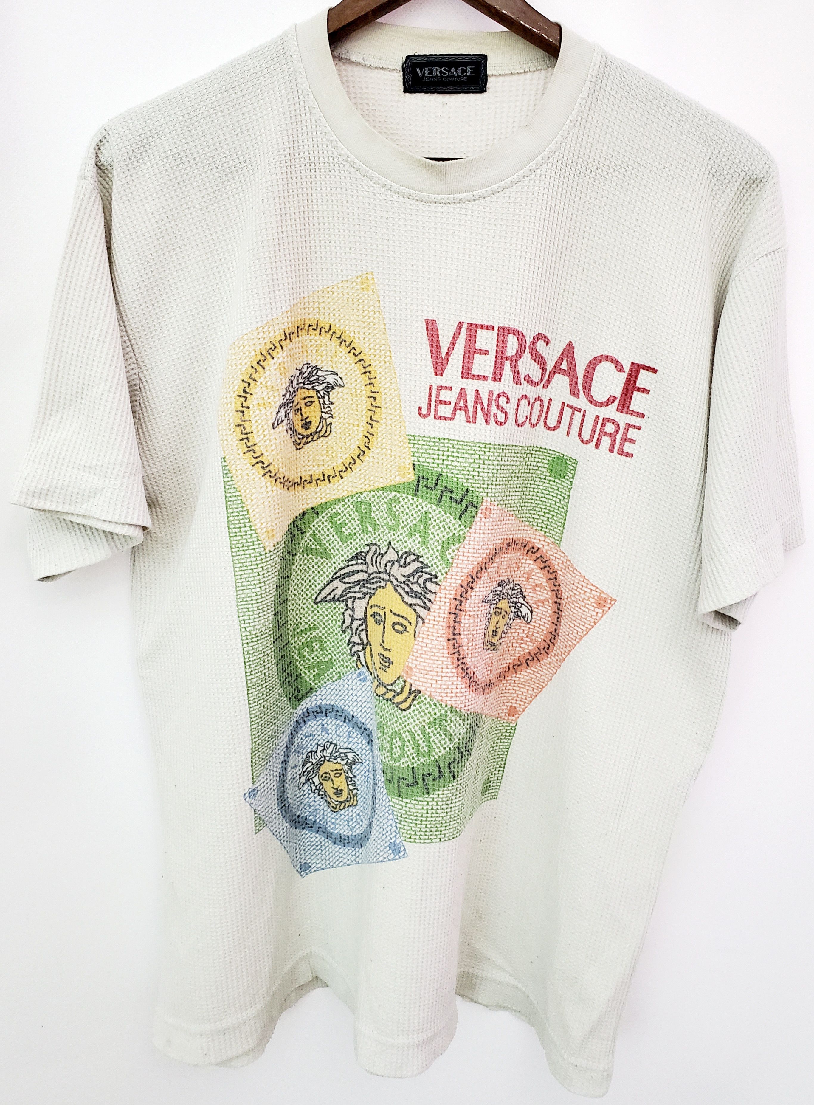 Vintage Medusa Tee Shirt Vintage Versace Jeans Couture Medusa