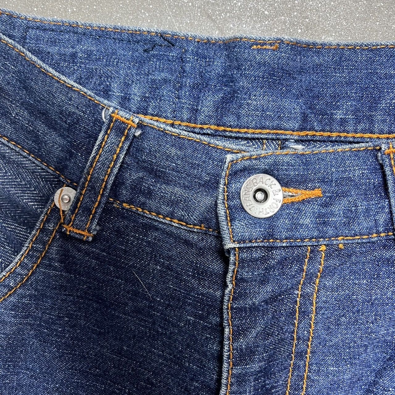 Hysteric Glamour × Japanese Brand × Le Grande Bleu (L.G.B.) Back & Forth Hagi Style Jeans Size 25" / US 0 / IT 36 - 4 Thumbnail