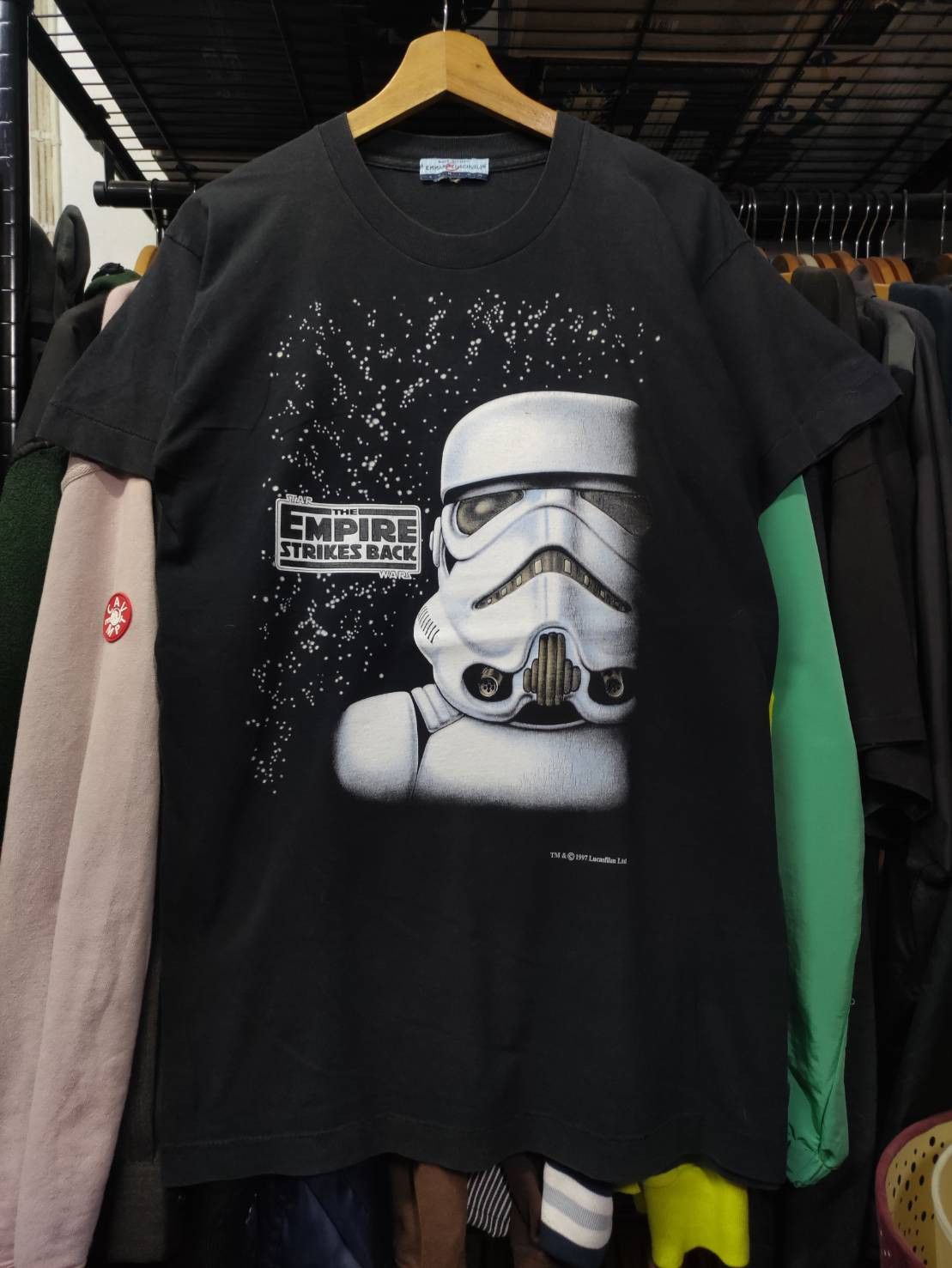 Star Wars Vtg 90's Star Wars The Empire Strikes Back Stormtrooper Size US M / EU 48-50 / 2 - 1 Thumbnail