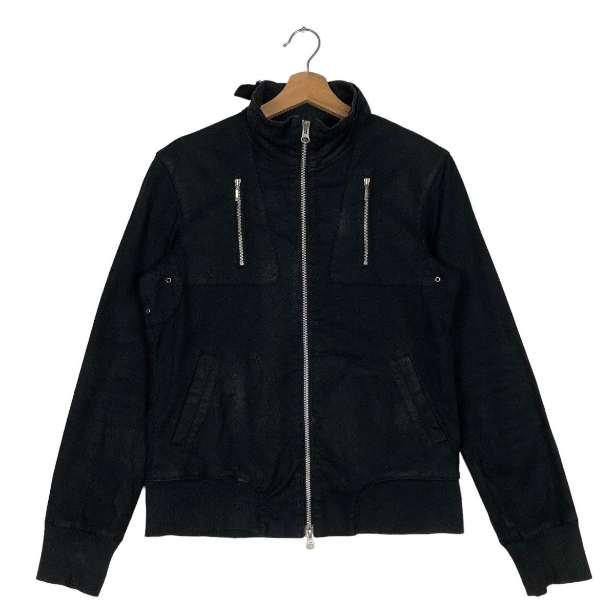 Japanese Brand 🔥90’s Iconic Black Wool Bomber Jacket And A Issey Miyake Size US S / EU 44-46 / 1 - 1 Thumbnail