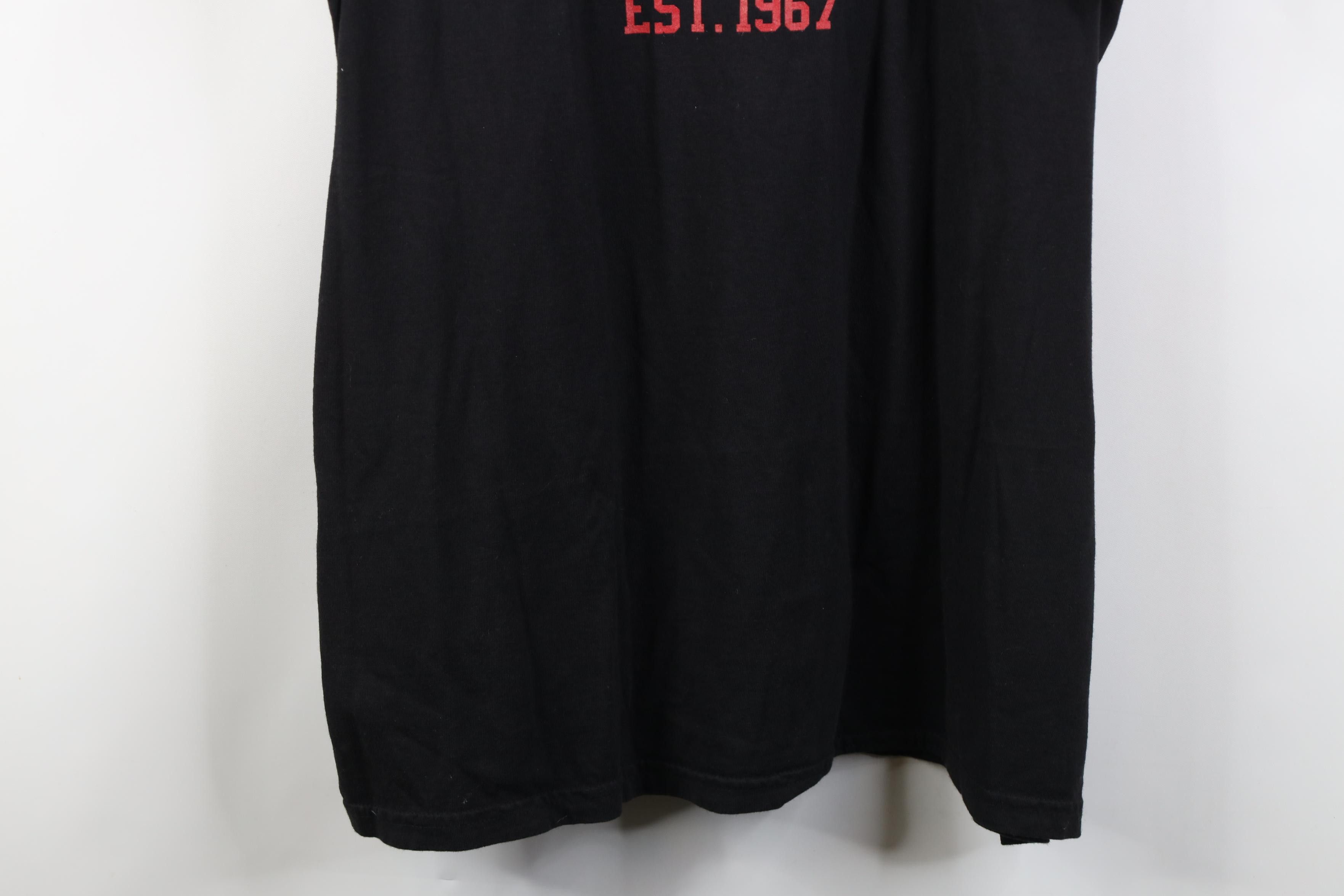 Polo Ralph Lauren Deadstock Vintage 90s Ralph Lauren Monogram T-Shirt Black Size US XXL / EU 58 / 5 - 3 Thumbnail