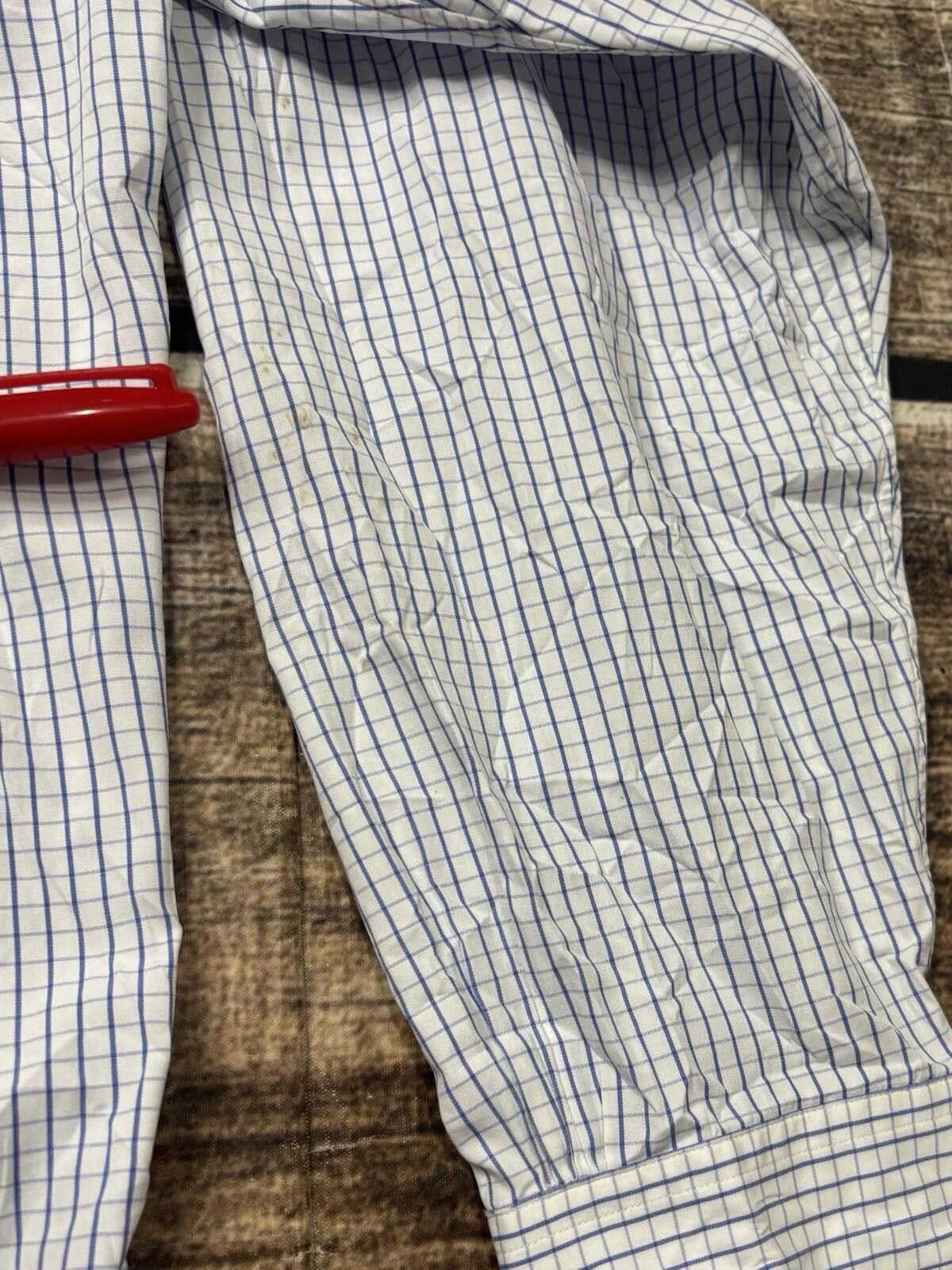 Brooks Brothers Brooks Brothers Shirt Mens 15.5 32 Large Check Cotton Size 42R - 11 Thumbnail