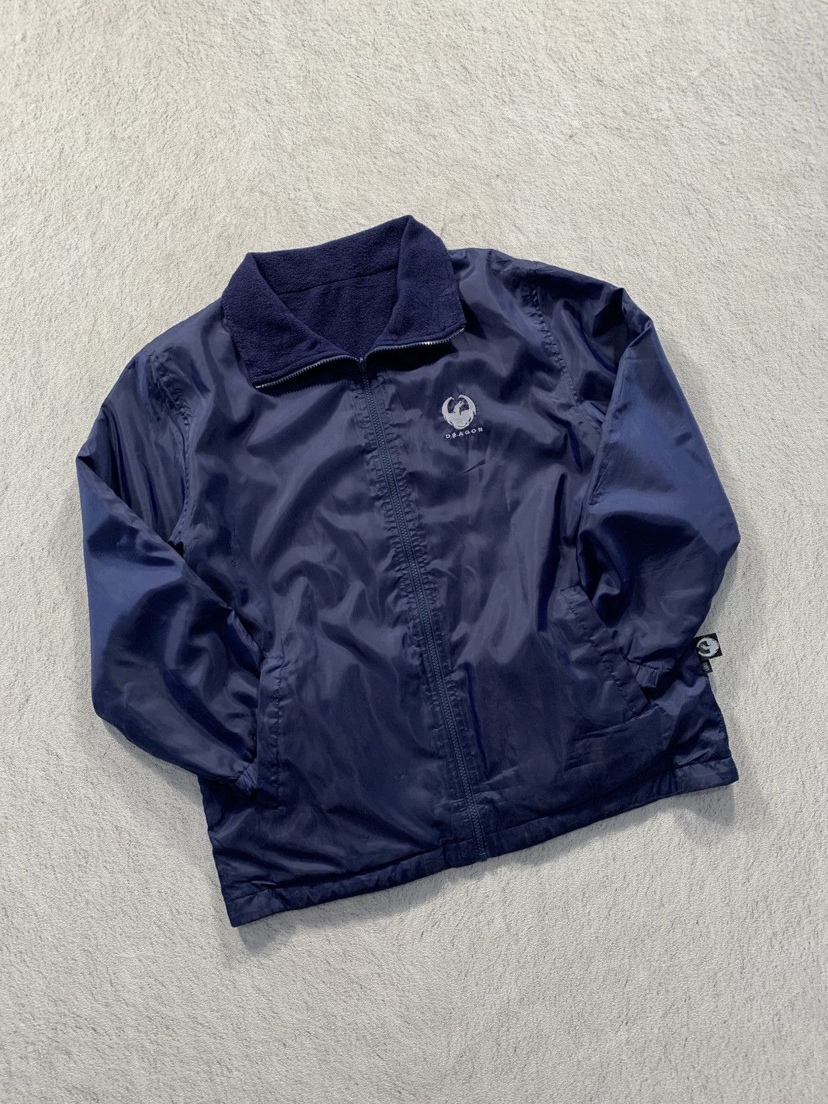 Japanese Brand Vintage DRAGON SKATEBOARD Reversible Jacket Size US L / EU 52-54 / 3 - 4 Thumbnail