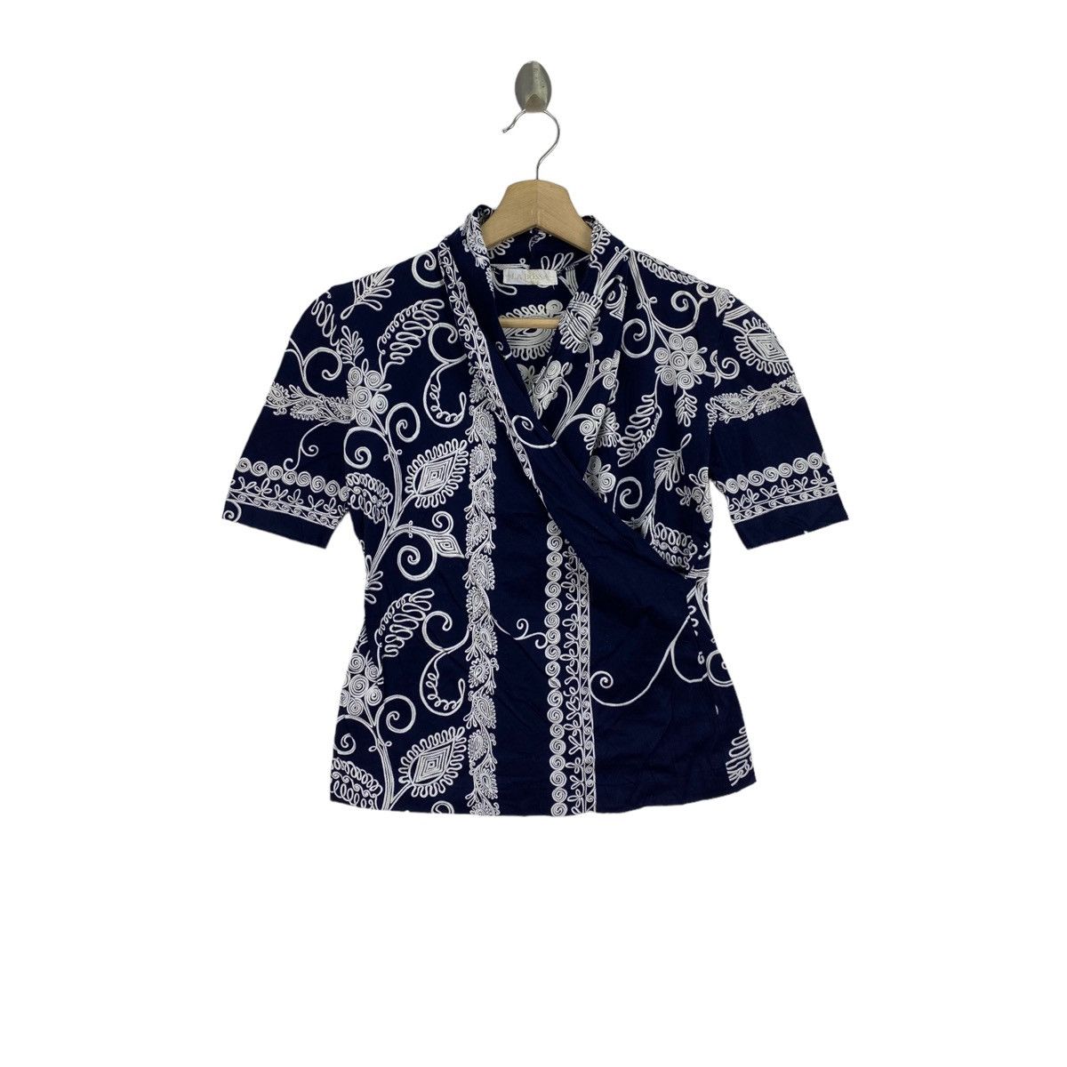 Alpha Industries × Japanese Brand LA BOSSA By ALPHA Cubic Japanese Brand Flowers Overprint Size S / US 4 / IT 40 - 1 Thumbnail