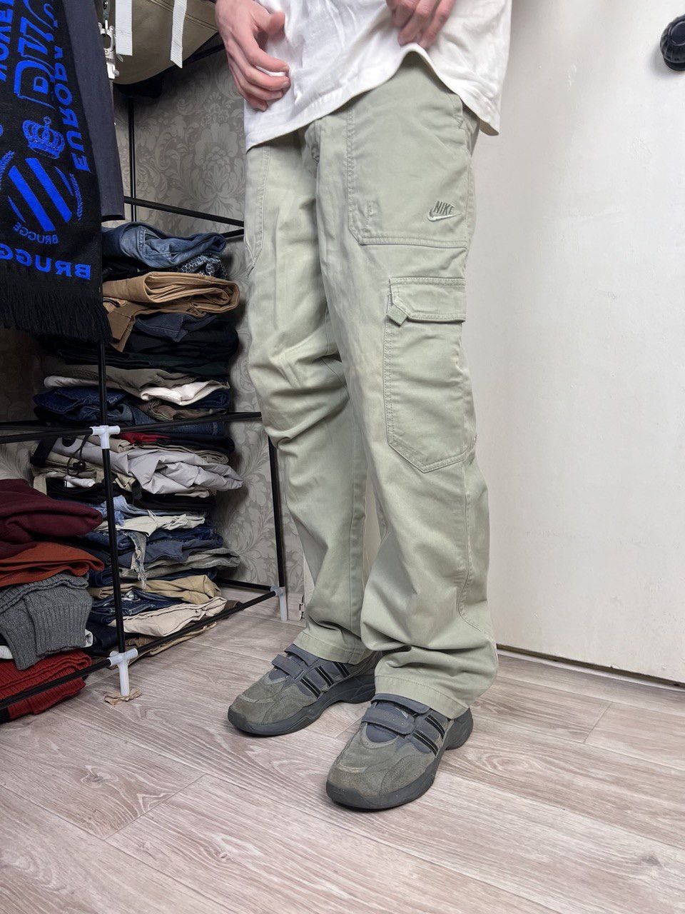 Vintage Gorpcore Nike Cargo Multi pocket Y2k drill pants