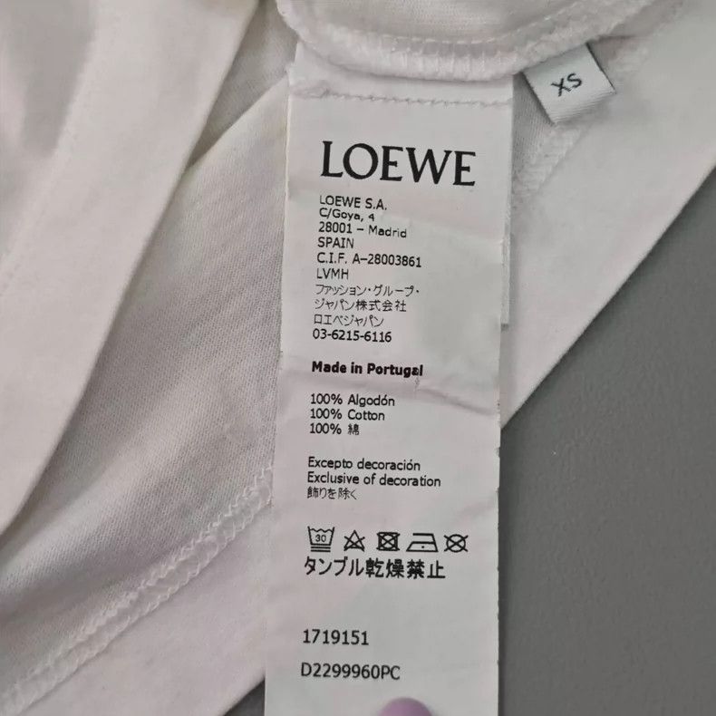 Loewe loewe white short sleeves 2504-Nextarrow Size US XS / EU 42 / 0 - 6 Thumbnail