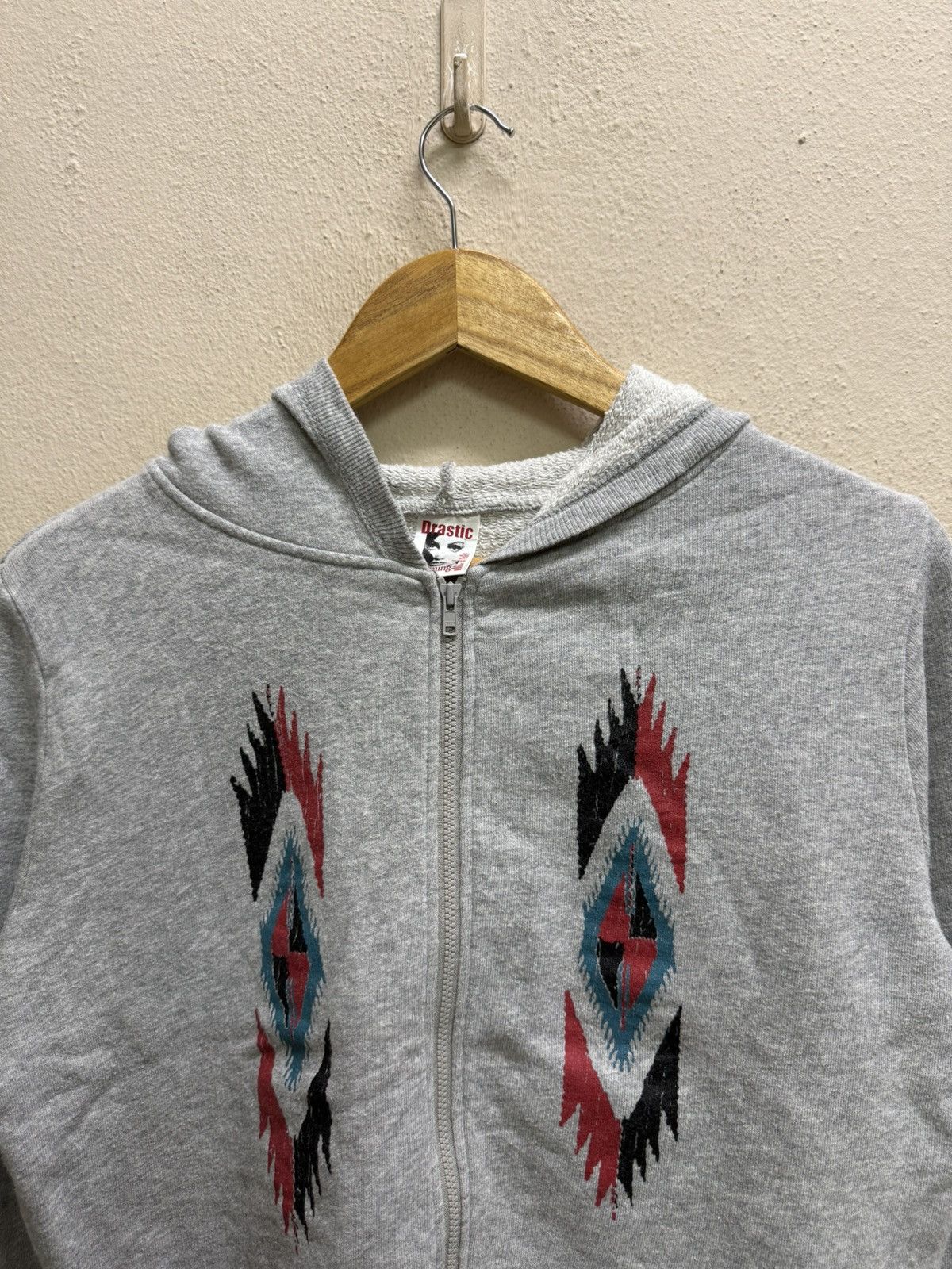 Native Drastic Slimming Aztec Ethnic patern crop top Zip Up Sweater Size M / US 6-8 / IT 42-44 - 15 Thumbnail