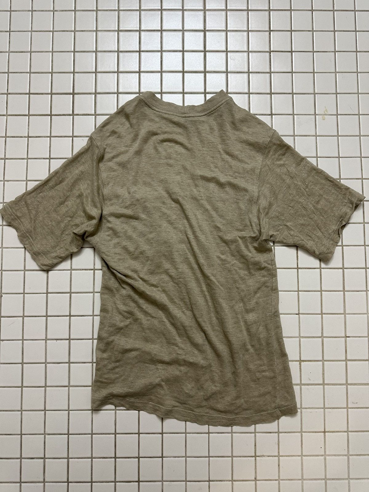 Armani 90s Armani Linen Tee Size US M / EU 48-50 / 2 - 5 Thumbnail