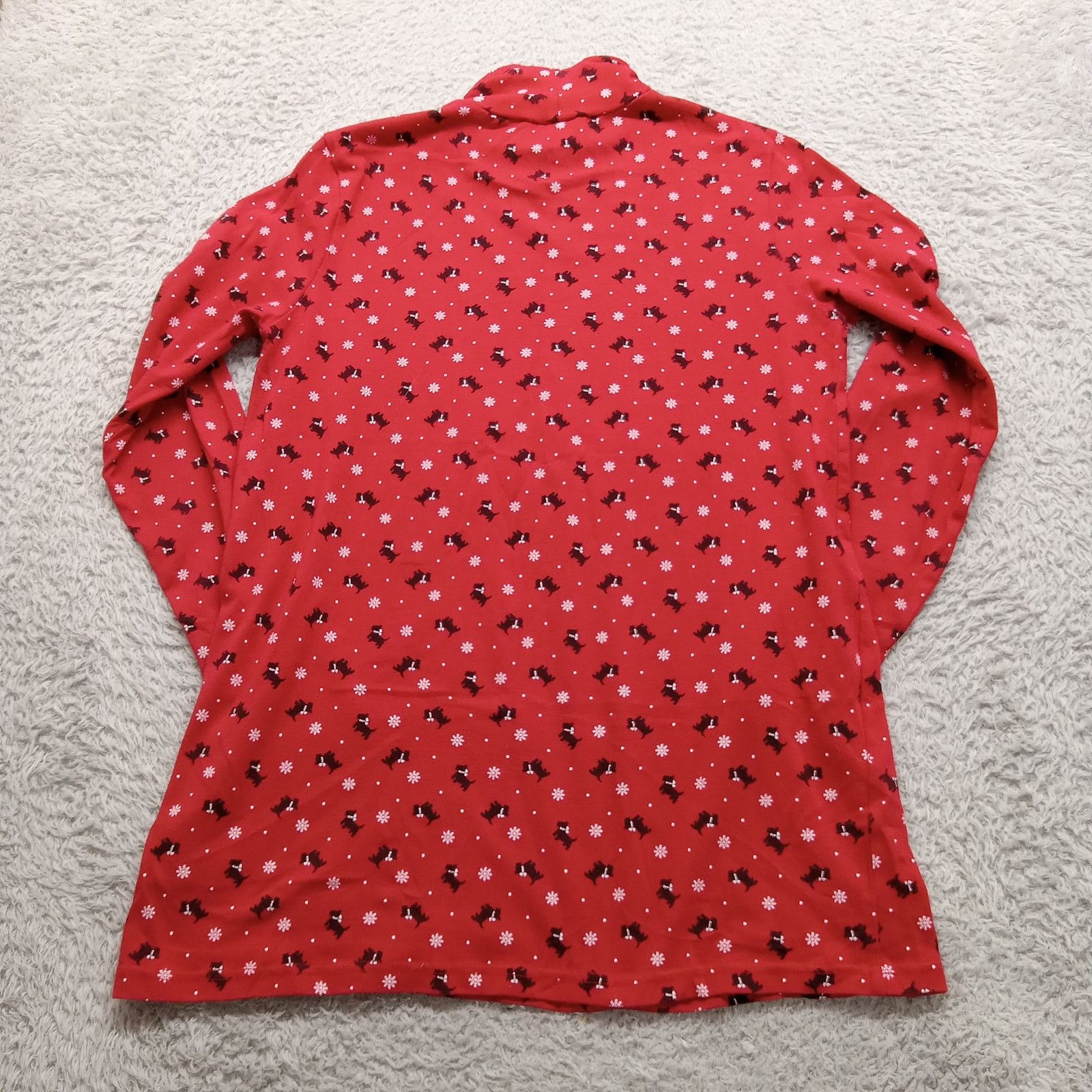 & Other Stories White Stag Top M 8-10 Women's Red Pullover Cotton Blend Size M / US 6-8 / IT 42-44 - 3 Thumbnail