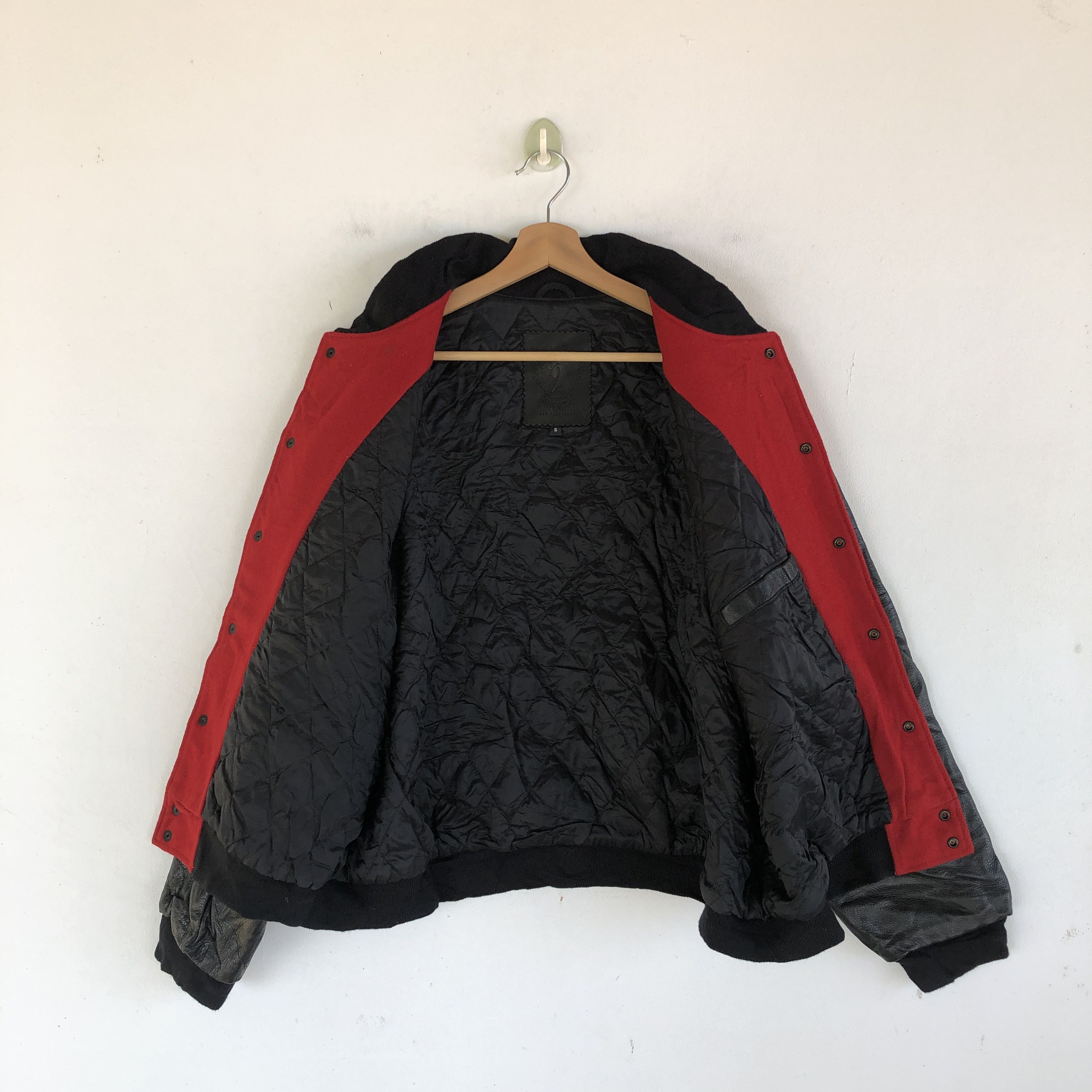 Other Haight Ashbury Varsity Letterman Leather Jacket Wool Jacket Size US XL / EU 56 / 4 - 7 Thumbnail