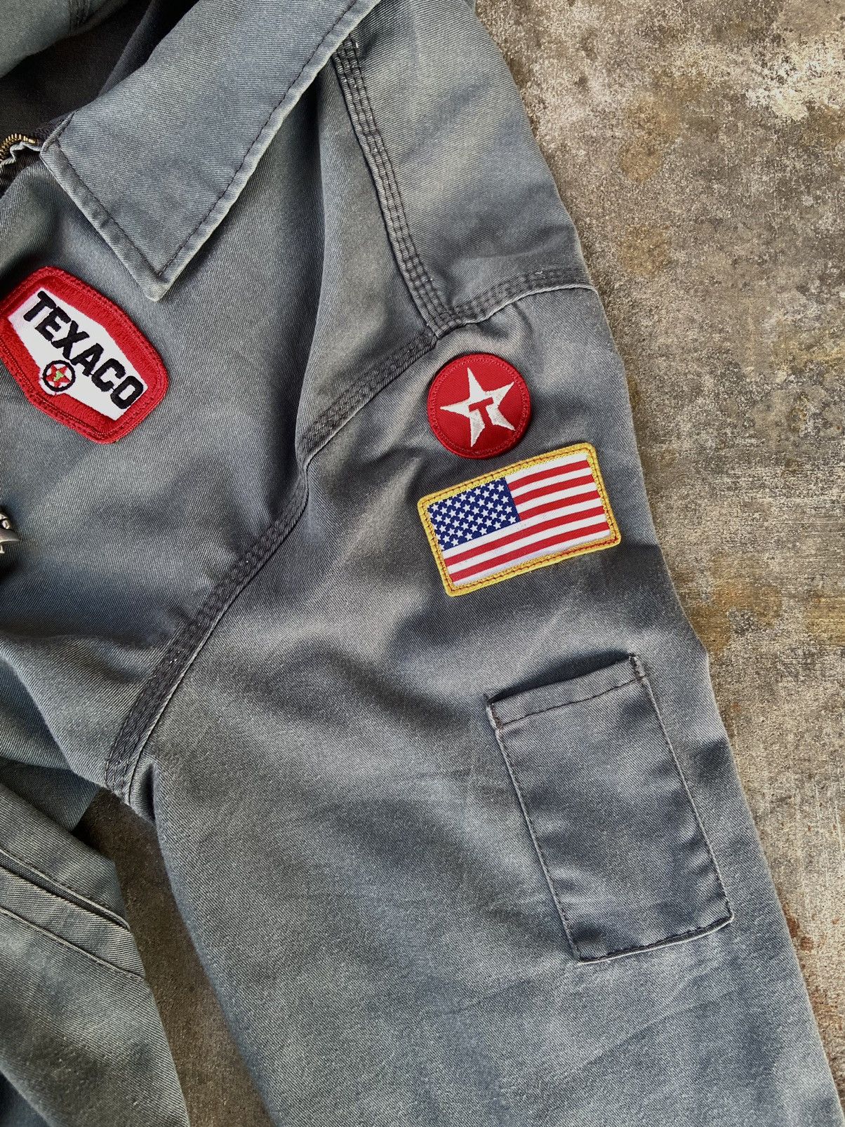 Dickies × Vintage Dickies jacket original Texus station patchwork. Size US M / EU 48-50 / 2 - 8 Thumbnail