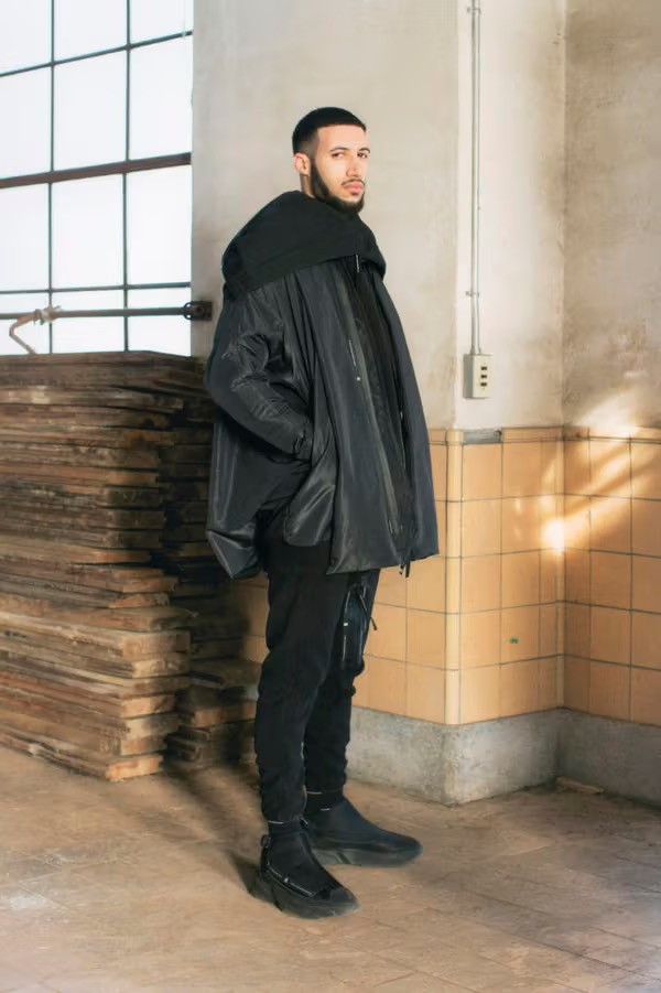 image of Julius x Nilos Fall19 Technical Sweatpants in Black, Men's (Size 30)