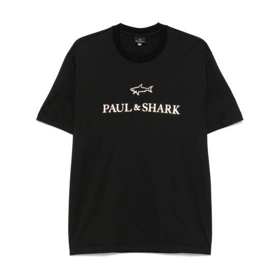 PAUL & SHARK Men T-Shirts C0P1239 11G BLACK