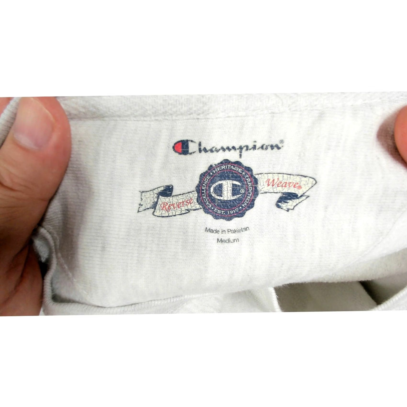Champion Champion Reverse Weave Sweatshirt Worcester State Heather Gray Womens Medium Size M / US 6-8 / IT 42-44 - 7 Thumbnail