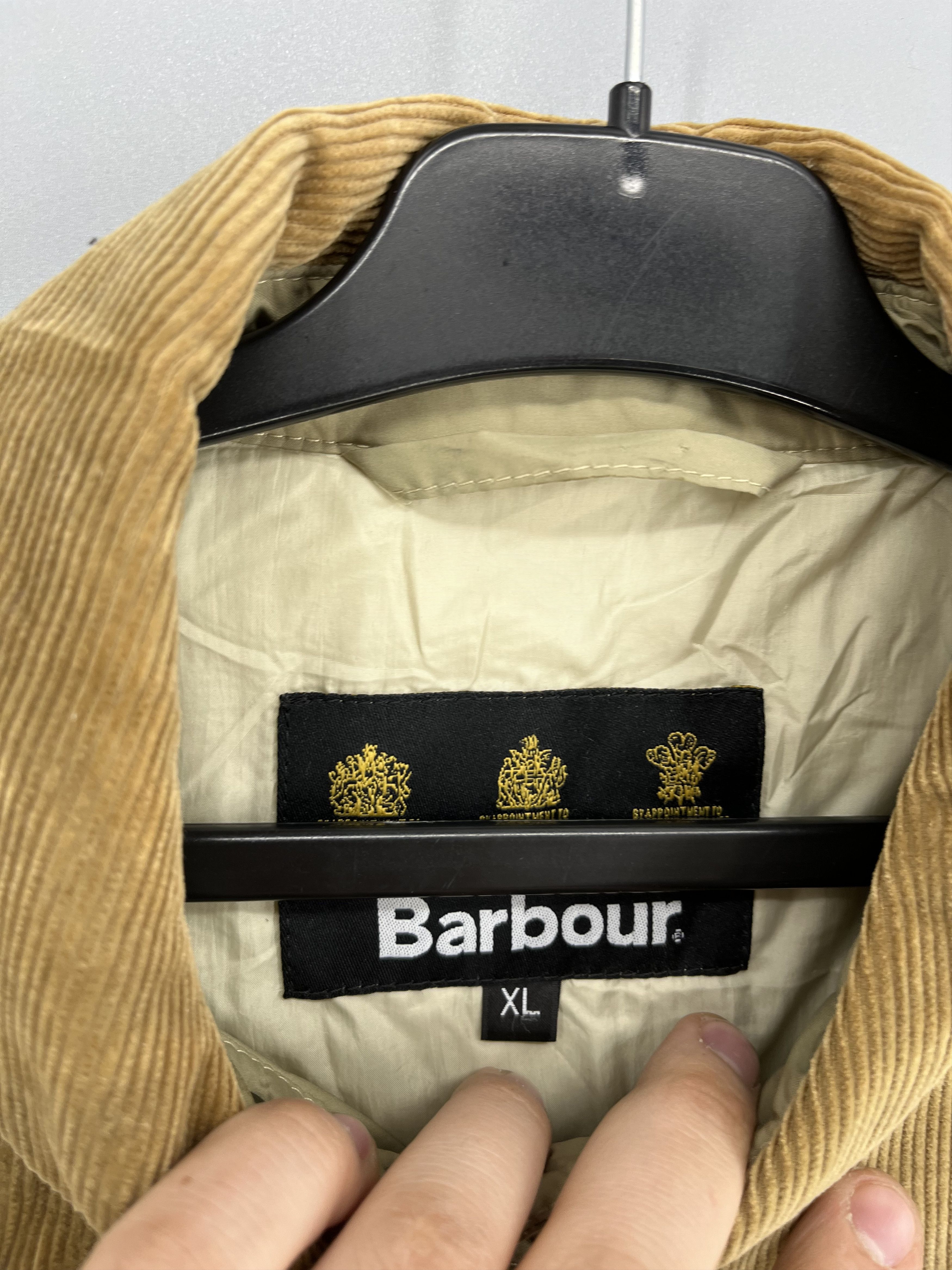Barbour Barbour Barnett Quilt Jacket Mens XL Beige Quilted Corduroy Size US XL / EU 56 / 4 - 9 Thumbnail