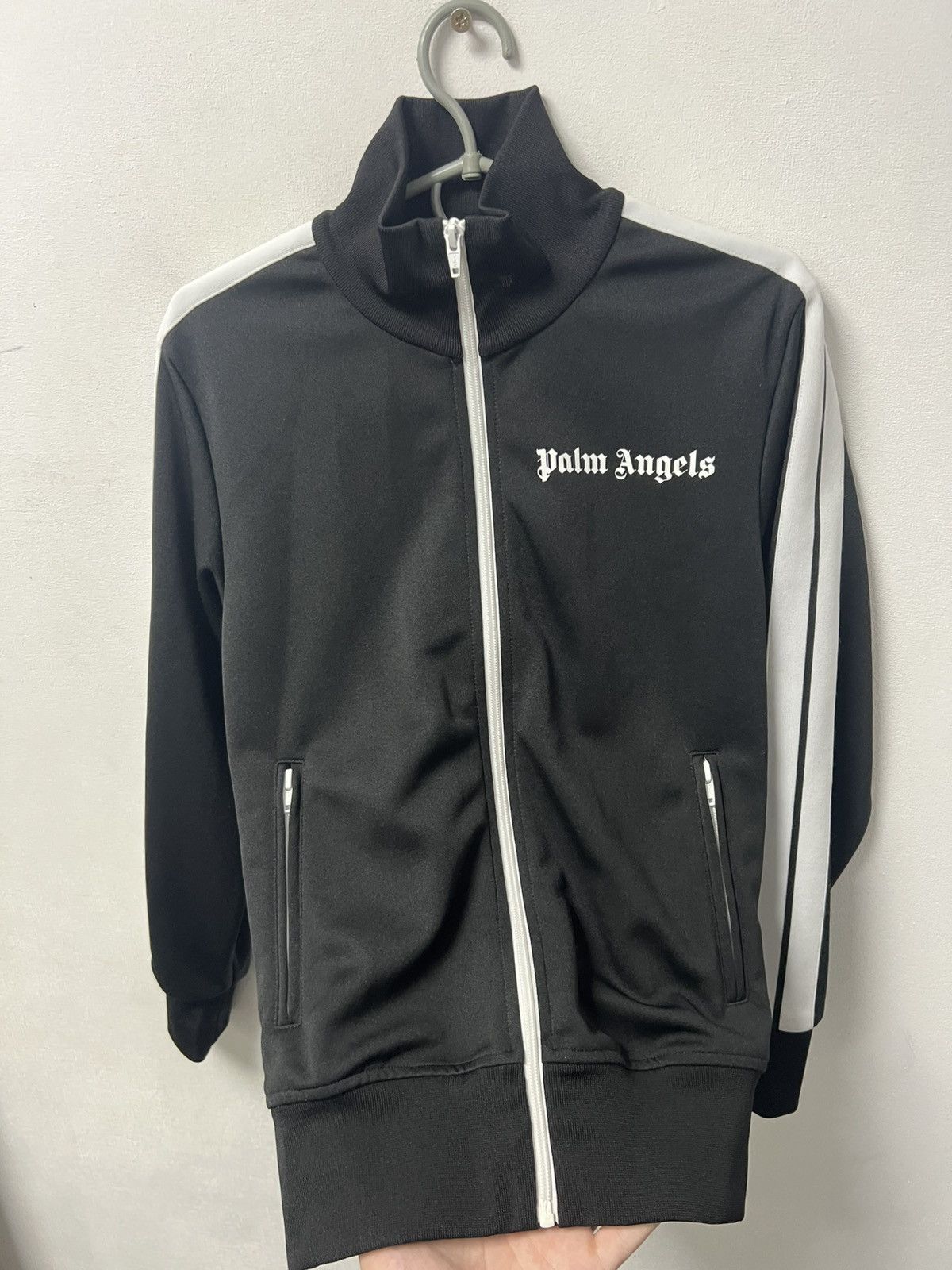 Palm Angels Palm Angels Track Jacket Black Drill Y2K XXS XS Mens Size US XS / EU 42 / 0 - 6 Thumbnail