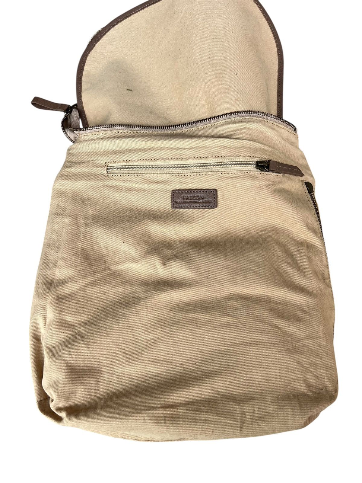 Leather Faucon Hawk Company Japan Leather Hybrid Backpack Size ONE SIZE - 24 Thumbnail