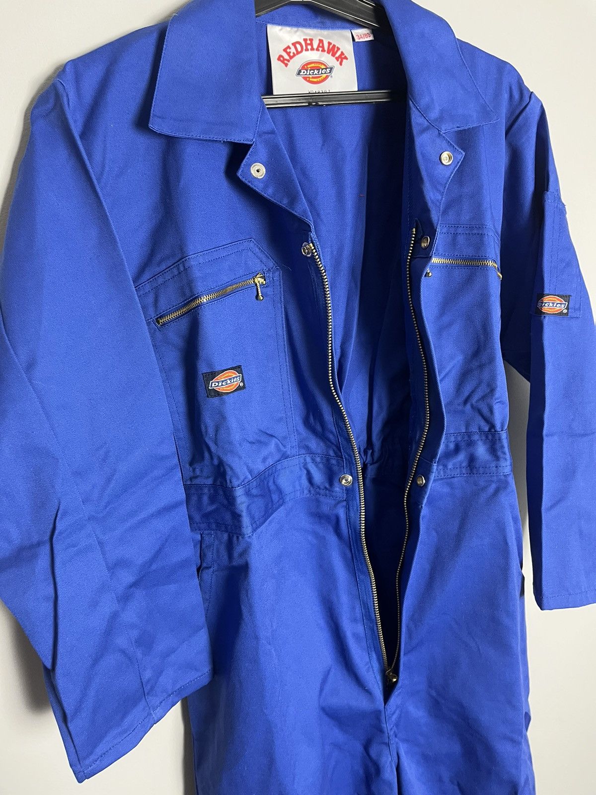 Vintage Dickies workers overall coverall mechanic stuff Size US M / EU 48-50 / 2 - 8 Thumbnail