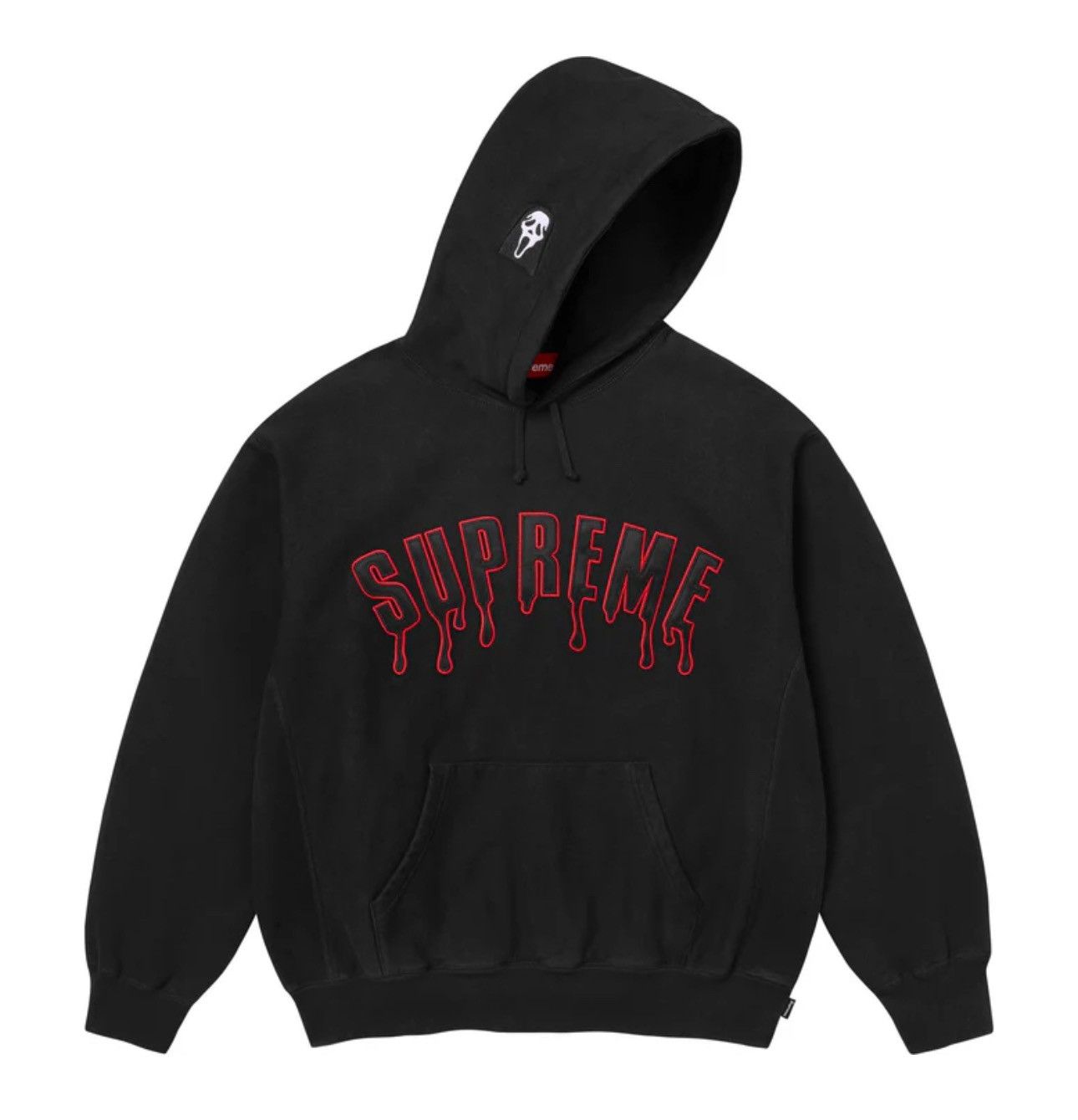 Supreme Supreme Ghostface Arc Hooded Sweatshirt Black Size S IN HAND Size US S / EU 44-46 / 1 - 1 Thumbnail
