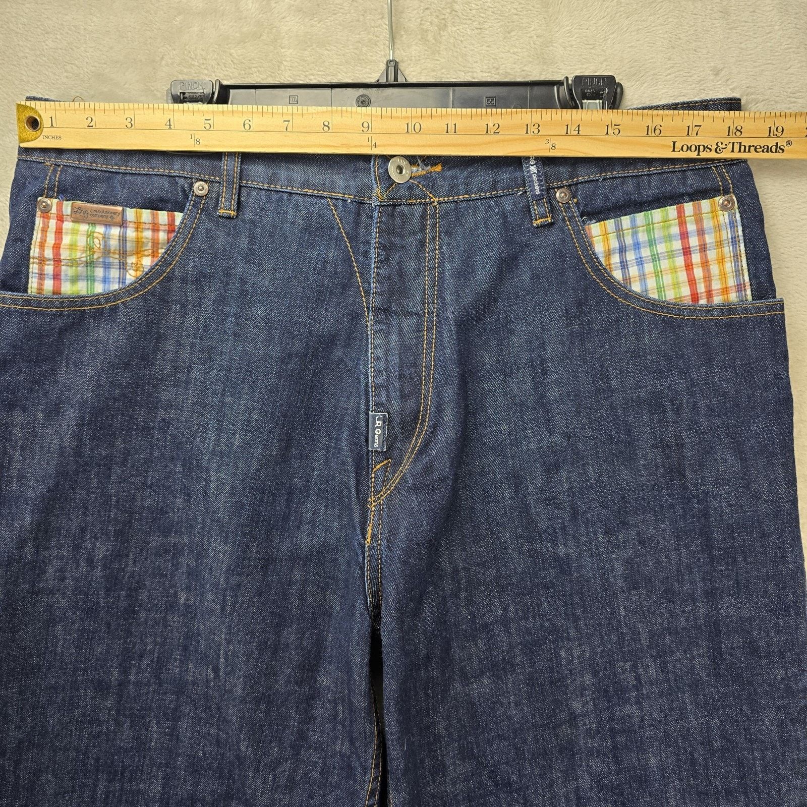 LRG Vintage LRG Lifted Research Group Jean Shorts 36 Baggy Y2K Size US 36 / EU 52 - 12 Thumbnail
