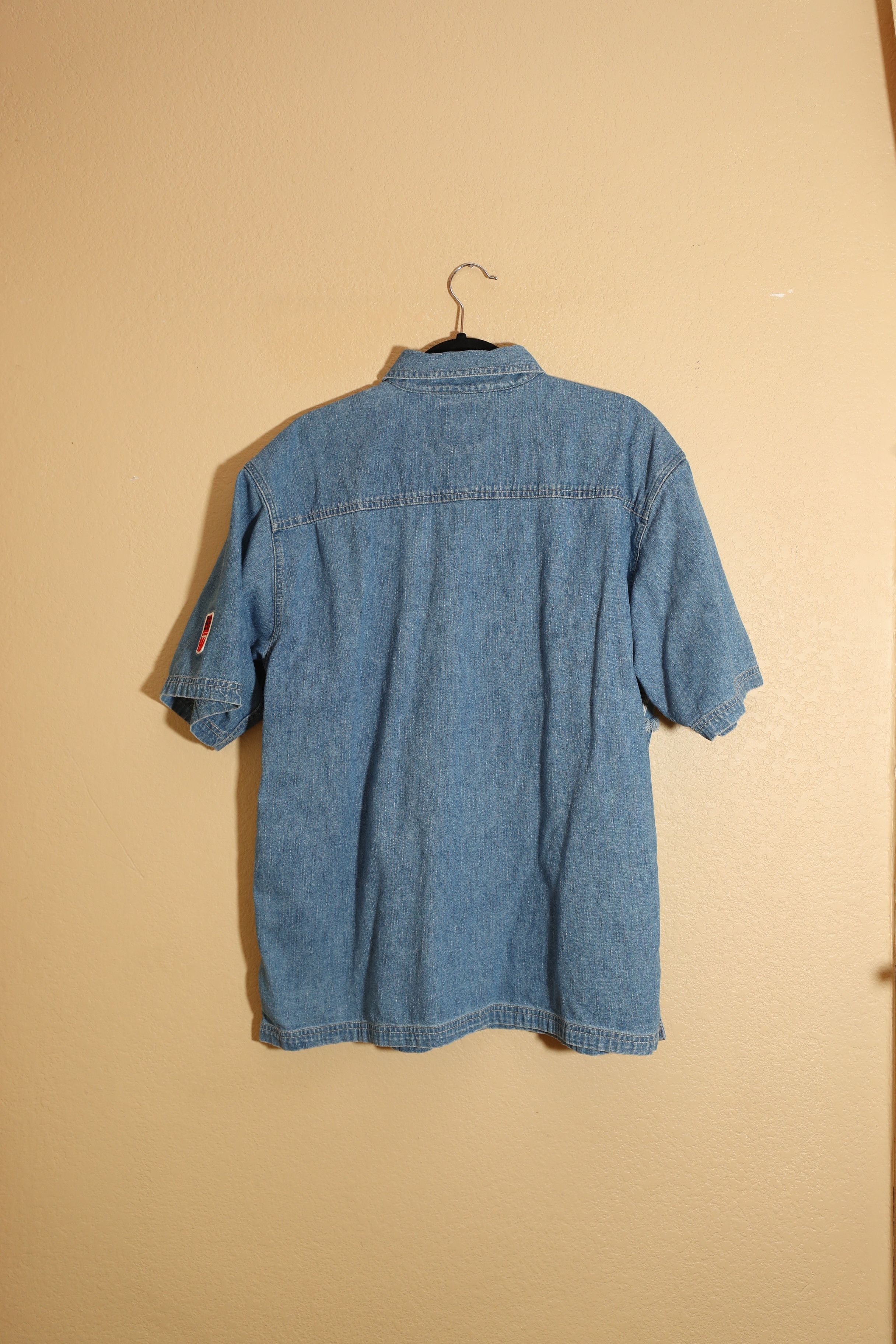 Bugle Boy Bugle Boy Premium Denim Button Down Shirt (L) Size US L / EU 52-54 / 3 - 2 Thumbnail