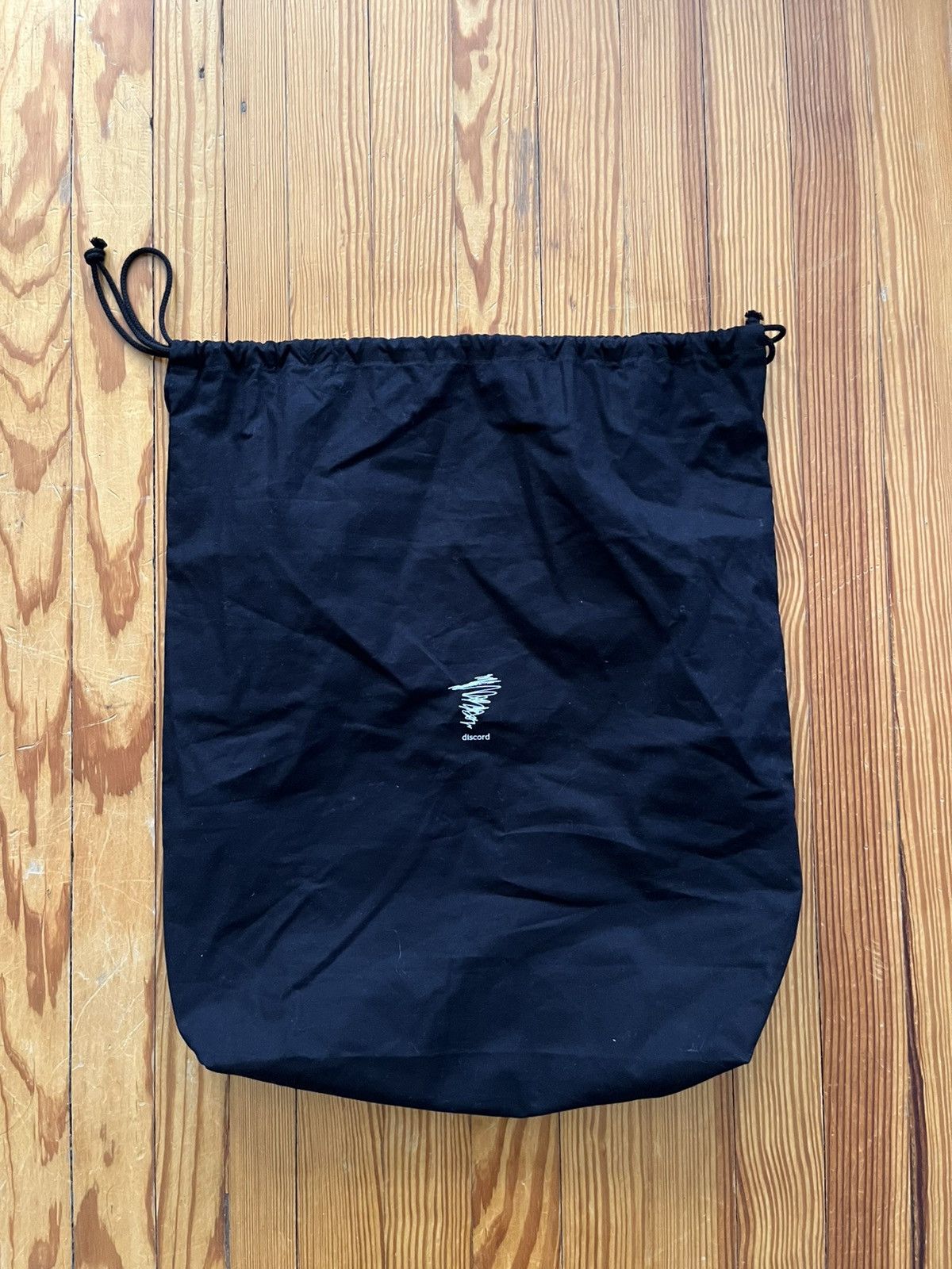Yohji Yamamoto Yohji Yammamoto Discord Hobo Bag Pebbled Leather Black Size ONE SIZE - 6 Thumbnail