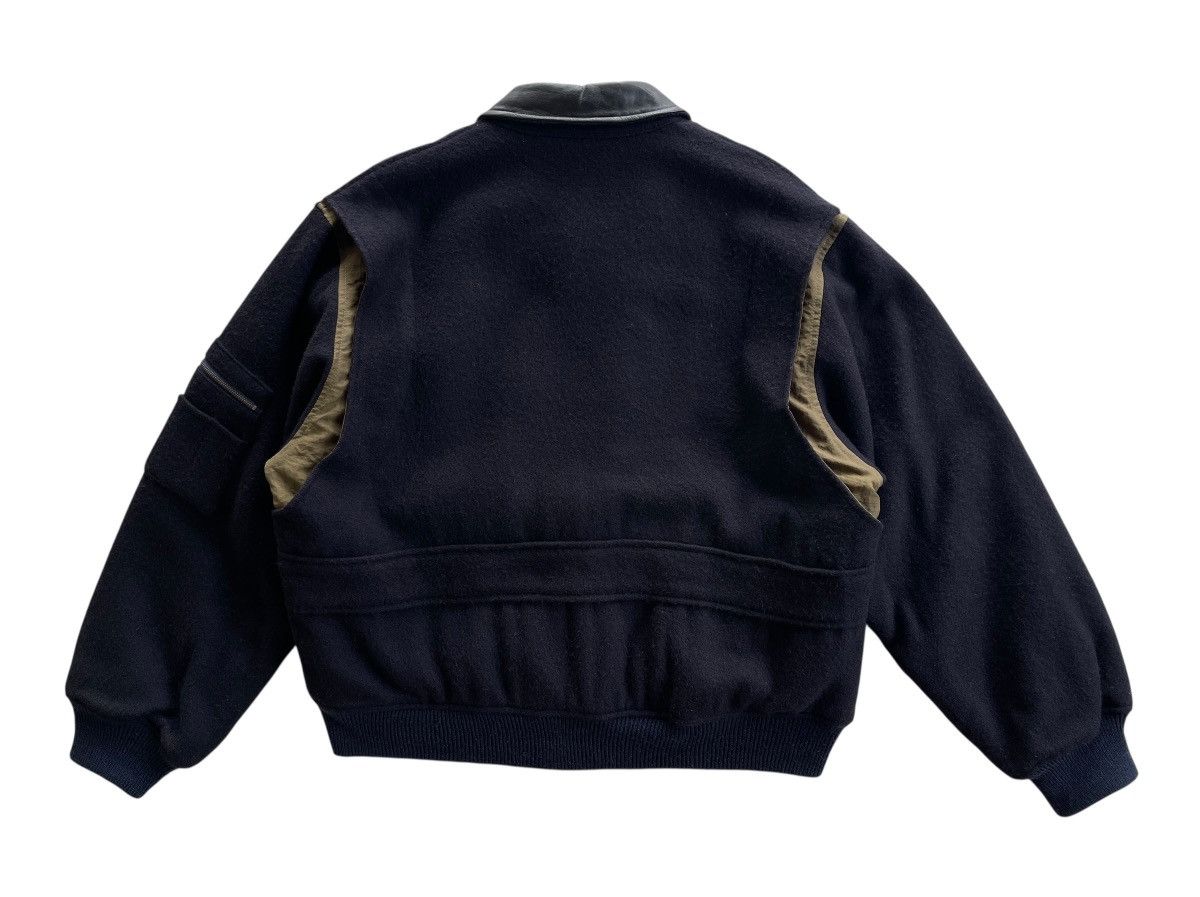 Japanese Brand Storm Island Wool Blouson Jacket Navy Size US M / EU 48-50 / 2 - 7 Thumbnail