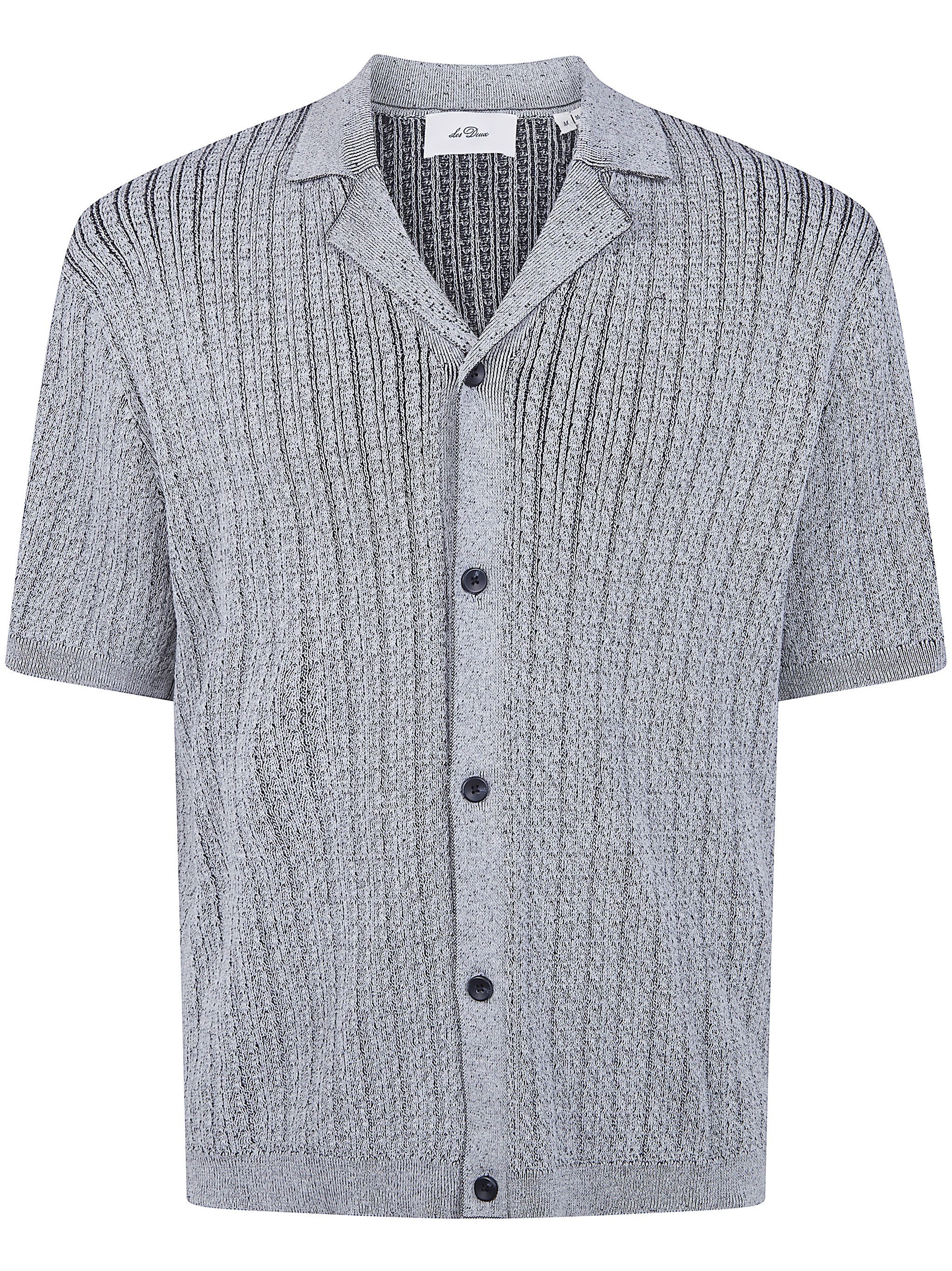 Les Deux "EVAN" KNITTED SHIRT Size US S / EU 44-46 / 1 - 1 Thumbnail