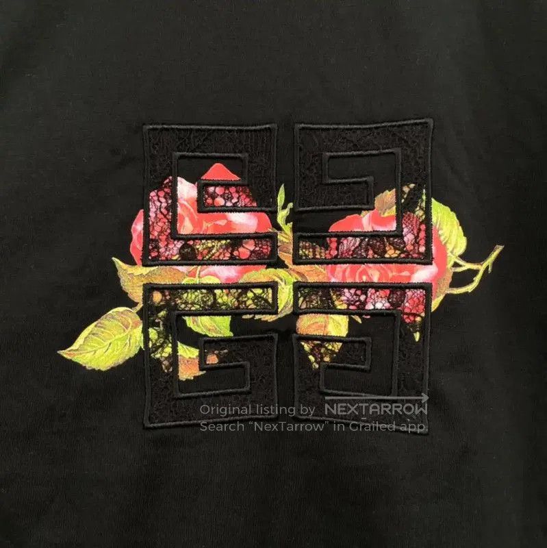 Givenchy Givenchy Black Cotton Short Sleeve T-Shirt . Size L / US 10 / IT 46 - 7 Thumbnail
