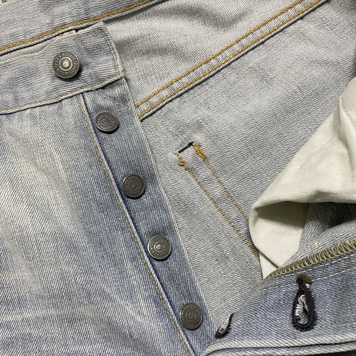 Levi's Vintage Levis 501 Big E Denim Selvedge Jeans Over Washed Size US 32 / EU 48 - 17 Thumbnail