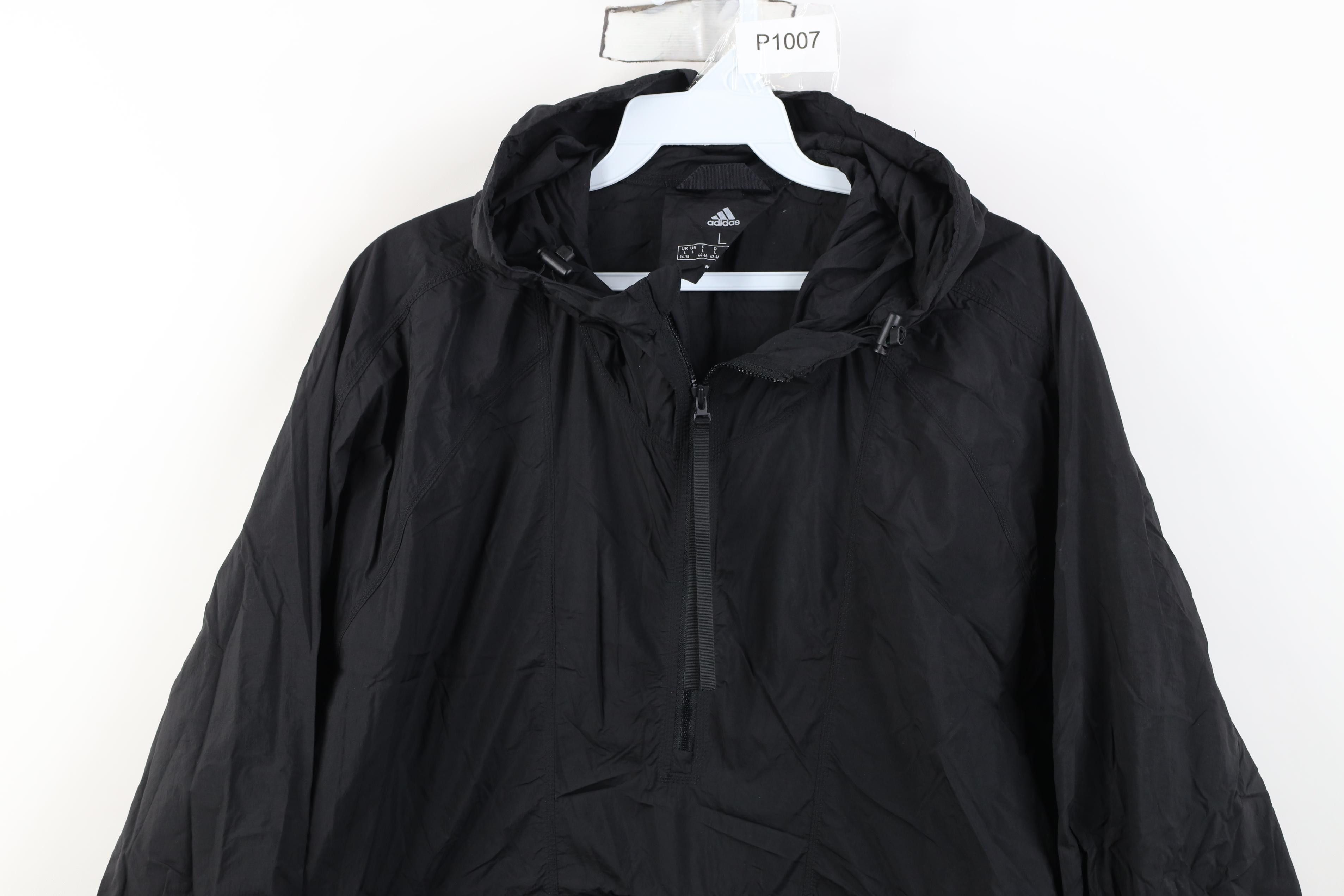 Adidas Vintage Y2K Adidas Cropped Anorak Windbreaker Jacket Size L / US 10 / IT 46 - 2 Thumbnail