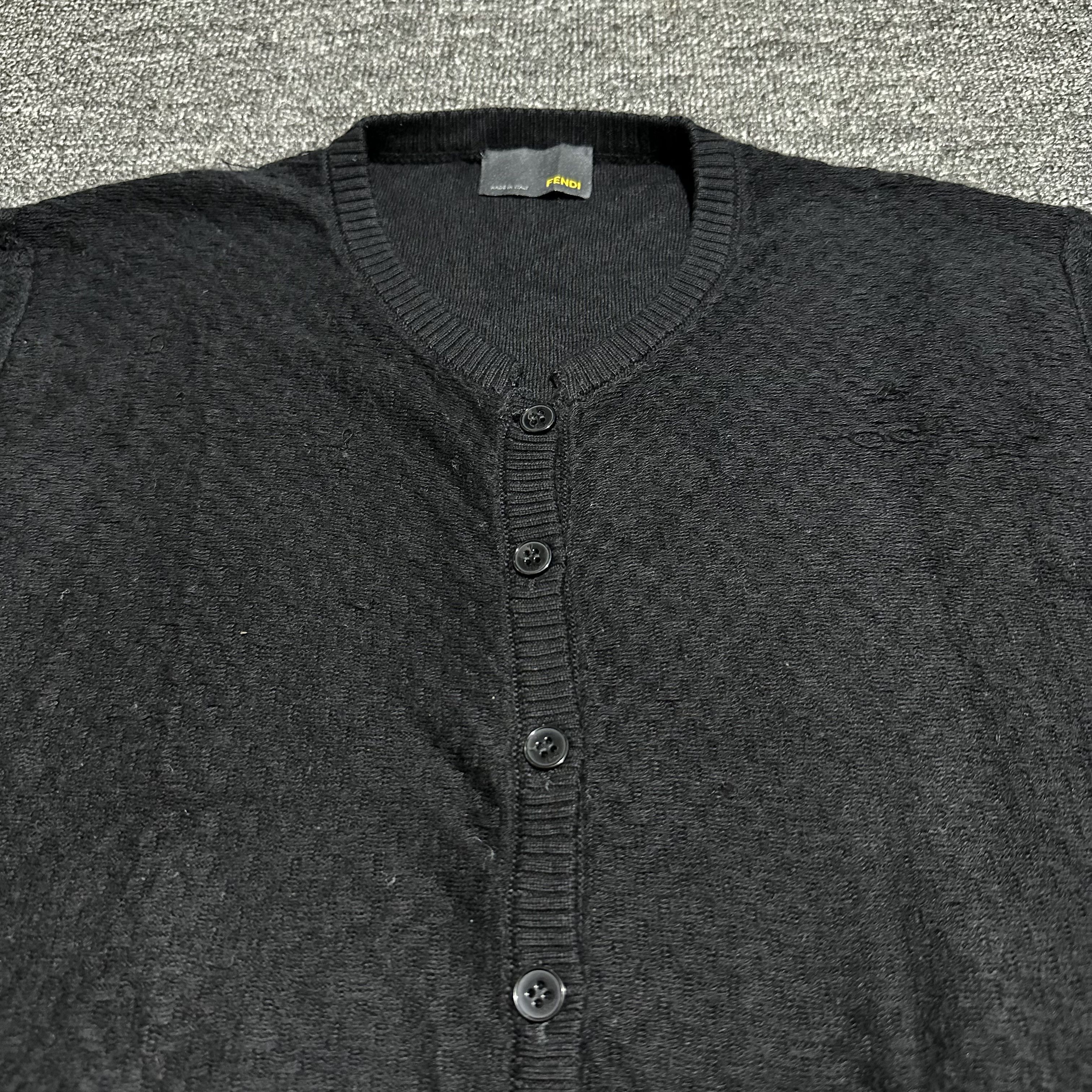 Fendi Fendi Knitwear Cardigan Size S / US 4 / IT 40 - 2 Thumbnail