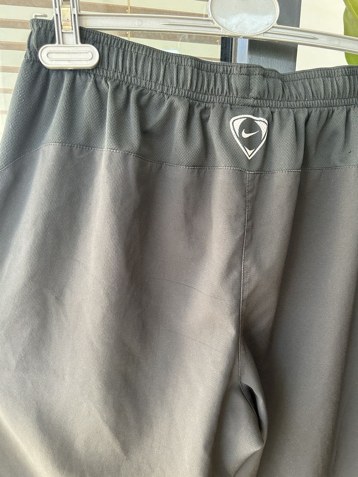 Nike × Vintage Vintage 90s Nike Total 90 Nylon Track Pants Joggers Drill Size US 33 - 13 Thumbnail