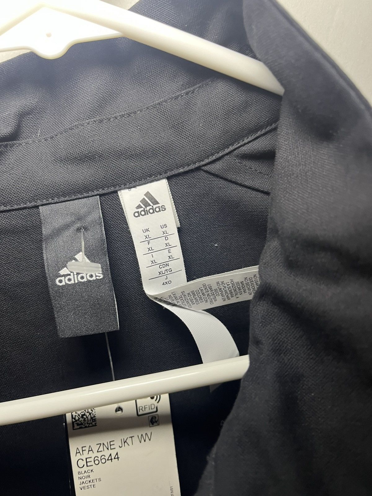 Adidas New Adidas Argentina 2018 Woven Full Zip Z.N.E Jacket Coat Size US XL / EU 56 / 4 - 7 Thumbnail