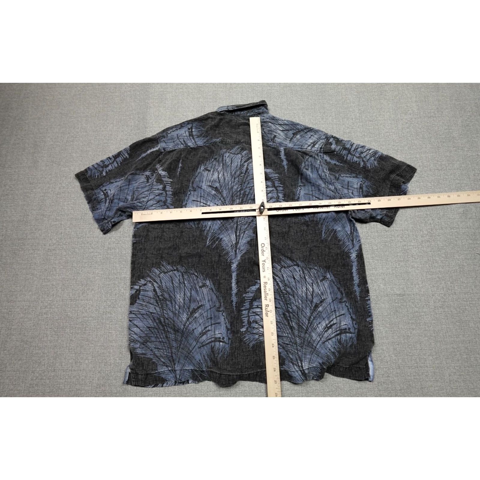 Tommy Bahama Tommy Bahama Shirt Mens Large Blue Button Front Hawaiian Floral Silk Loose Flowly Shirt Size US L / EU 52-54 / 3 - 5 Thumbnail