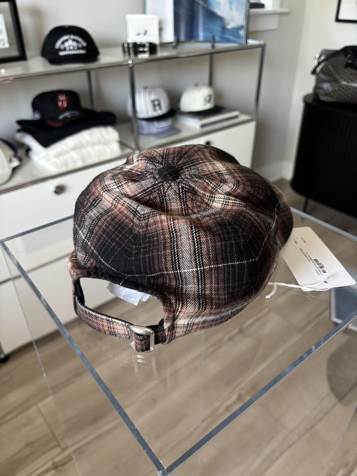 Celine CELINE | $590 | WOOL COLLEGE PATCH LETTER BASEBALL HAT Size ONE SIZE - 4 Thumbnail