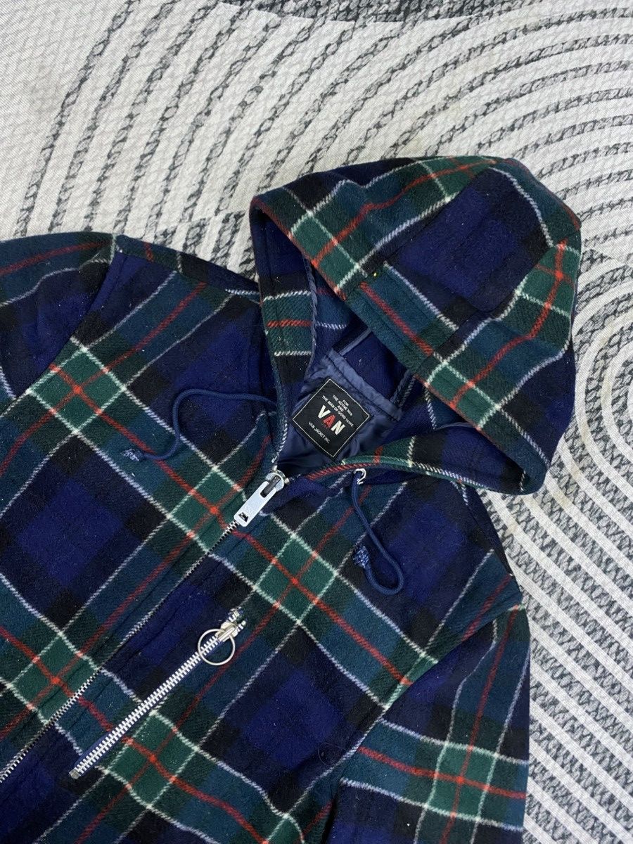 Van Vintage Van Jac Wool Duffle Plaid Tartan Ivy Hooded Jacket Size US M / EU 48-50 / 2 - 7 Thumbnail