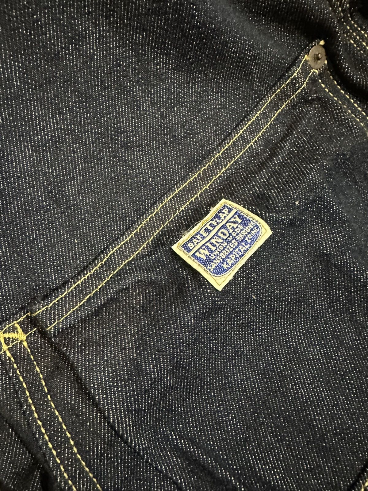 Kapital 11.5oz Indigo Double Knee Lumber Denim Pants XL size 4 Size US 36 / EU 52 - 3 Thumbnail