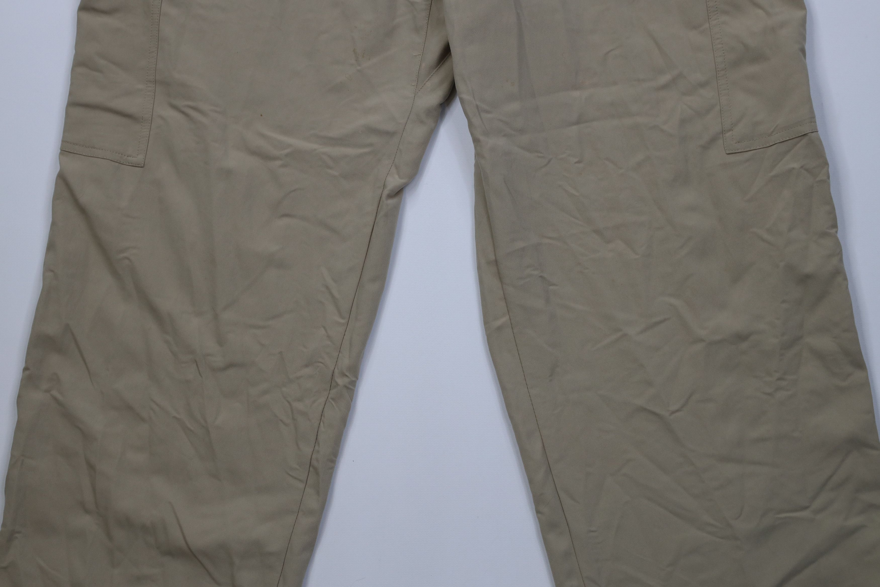 Patagonia Vintage Patagonia Spell Out Wide Leg Cargo Pants Beige Size US 38 / EU 54 - 3 Thumbnail