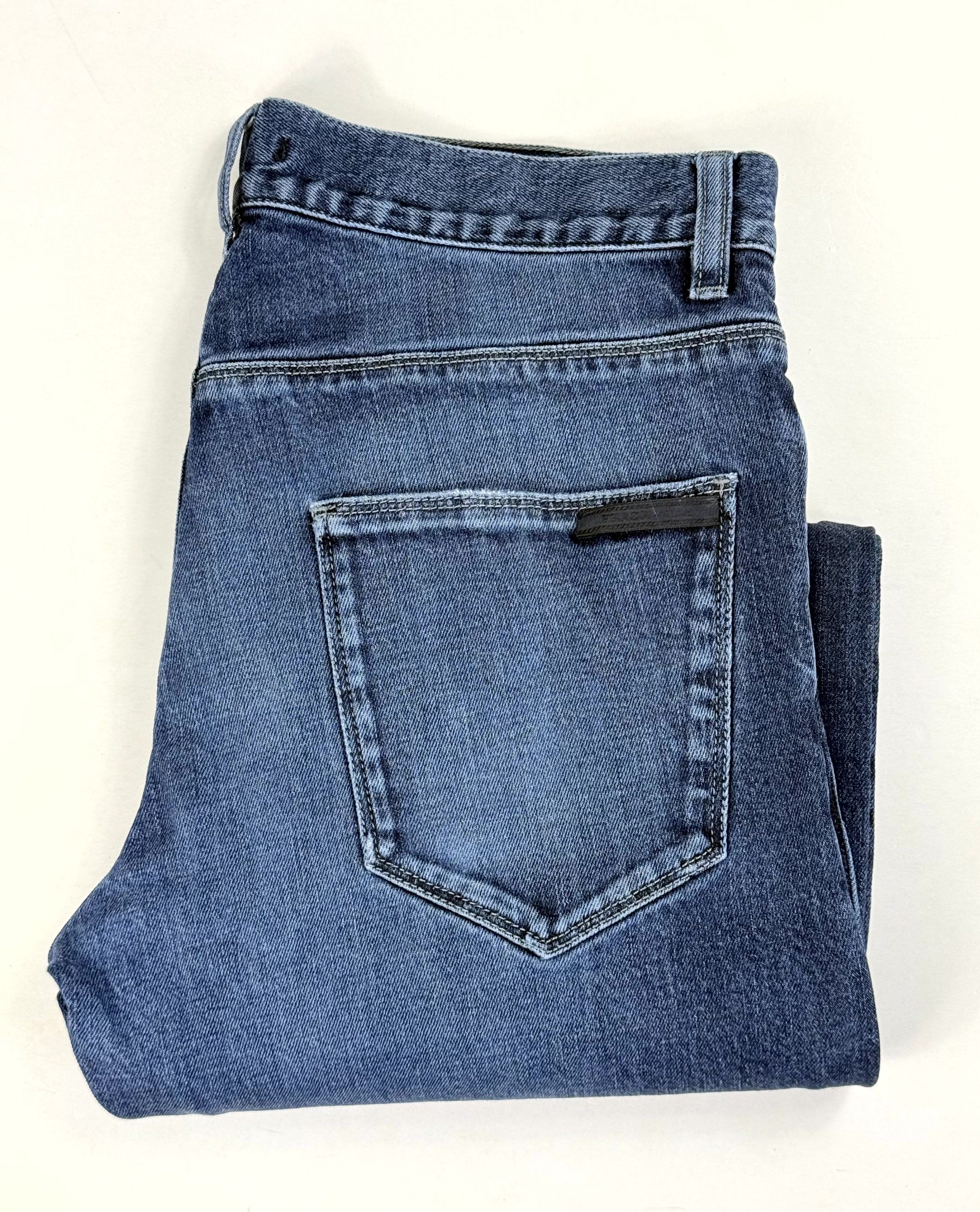 Prada Prada Tapered Fit Indigo Dark Blue Jeans Size 31 | Grailed
