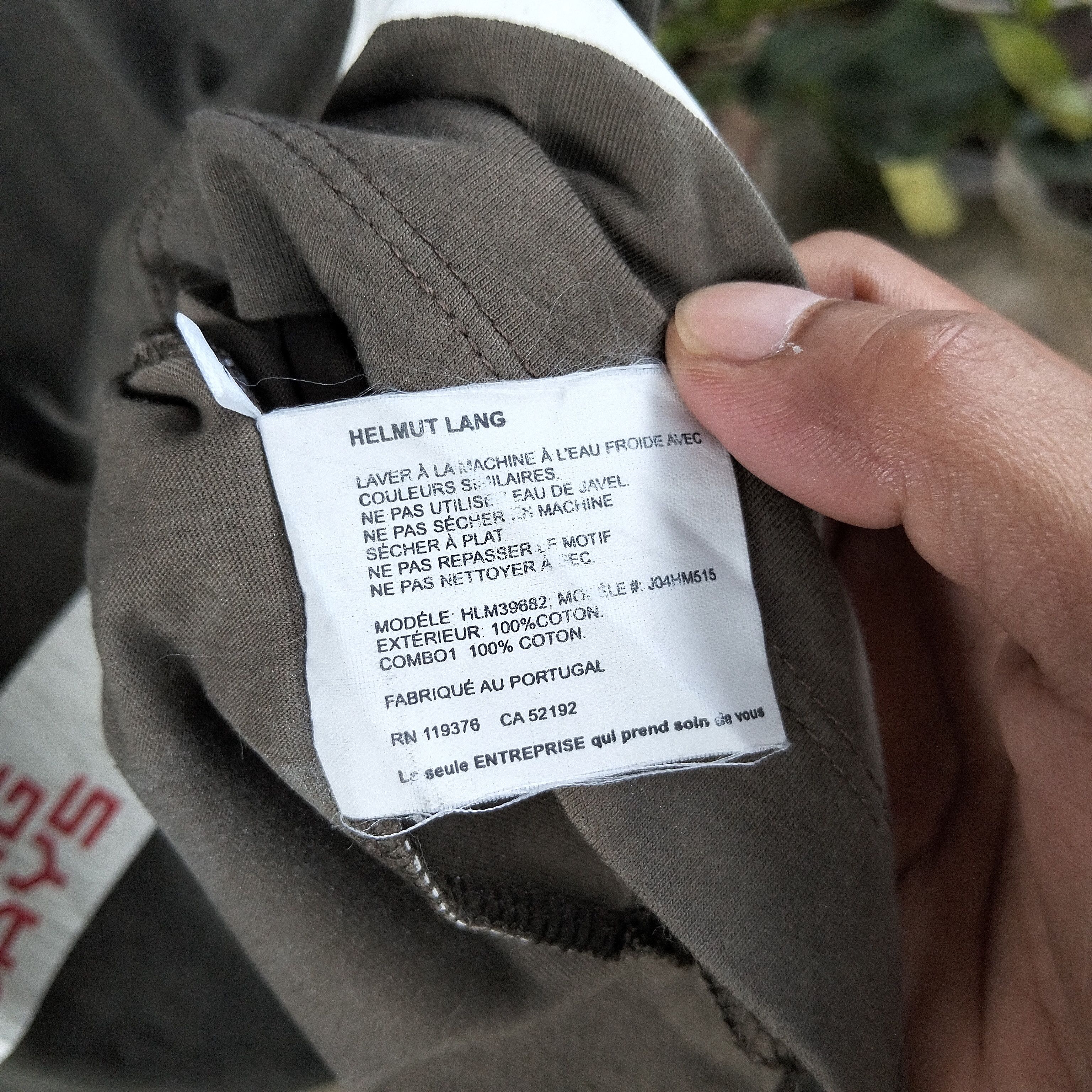 Helmut Lang Helmut Lang Strange Days Tee Size US XL / EU 56 / 4 - 18 Thumbnail