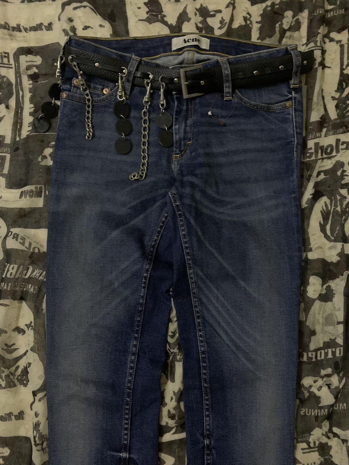Acne Studios 💥Archive Acne Studios Stretch Skinny Denim Size 28" / US 6 / IT 42 - 4 Thumbnail