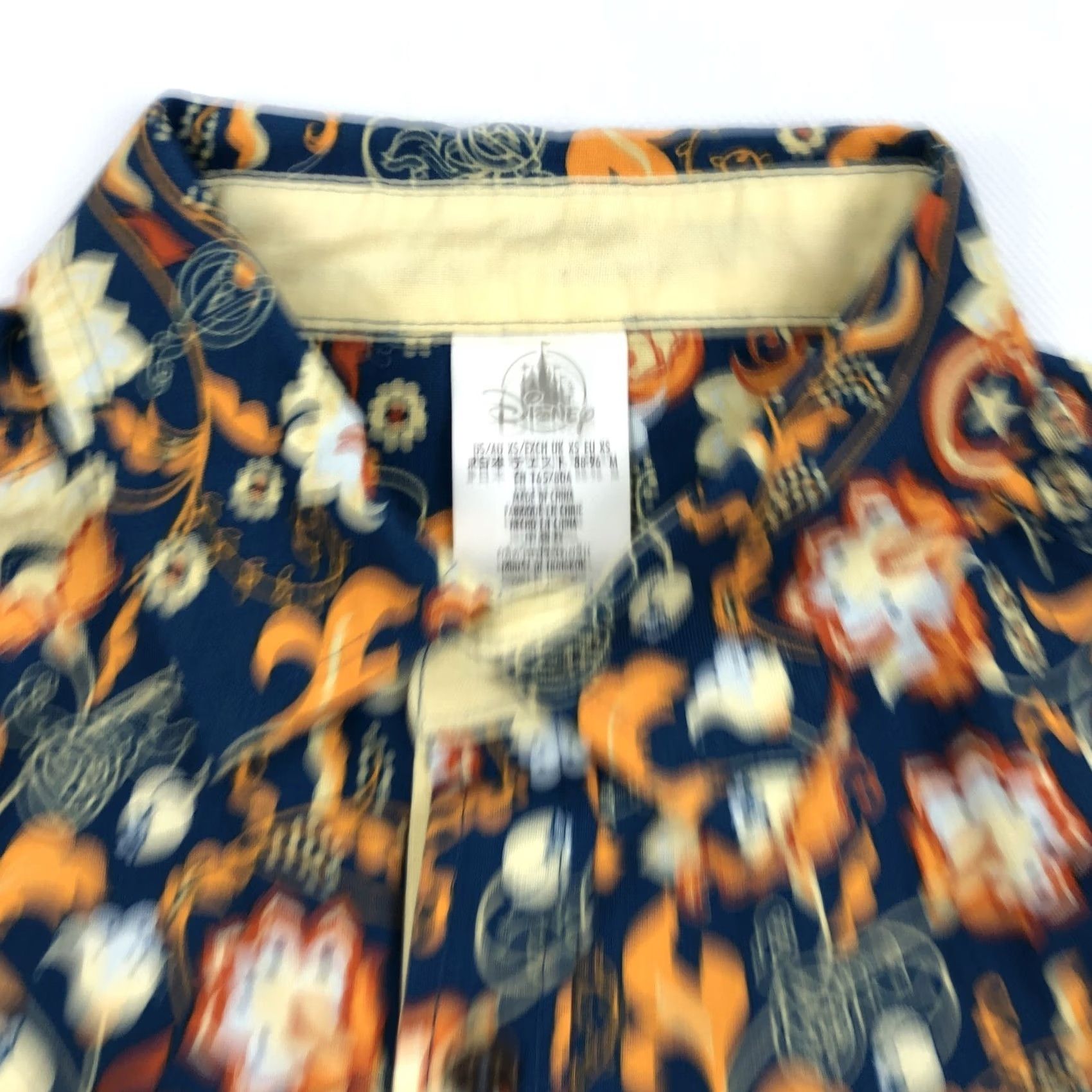 Disney Disney Marvel Captain America Floral Paisley Button Down Shirt Mens XS Short Size US XS / EU 42 / 0 - 2 Thumbnail