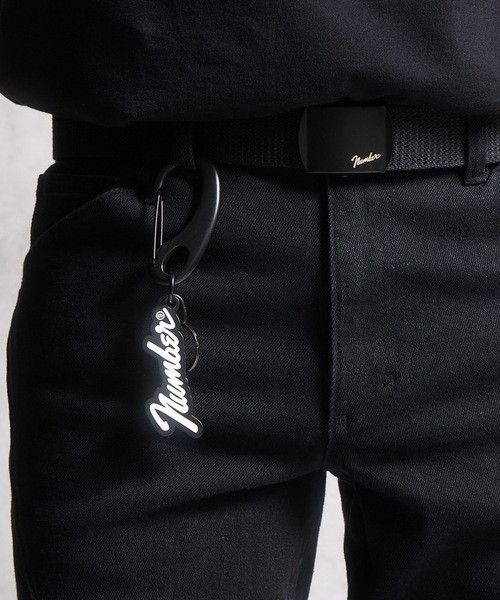 Number (N)ine Number Nine Handsign Logo Carabiner Keychain Size ONE SIZE - 2 Thumbnail