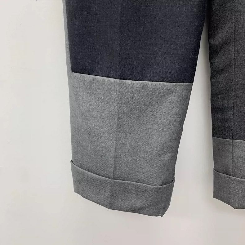 Thom Browne Thom browne Size 3 Color-blocked wool stitching design cas Size US 36 / EU 52 - 5 Thumbnail