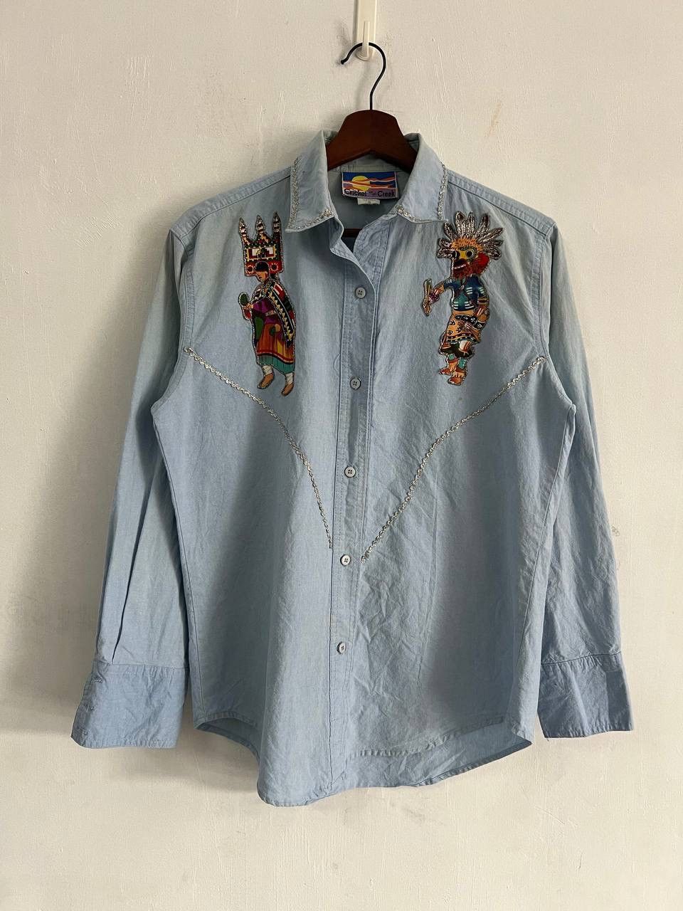 14th Addiction Cricket Creek Chamray Button Up Collar Camp Size US XL / EU 56 / 4 - 1 Thumbnail