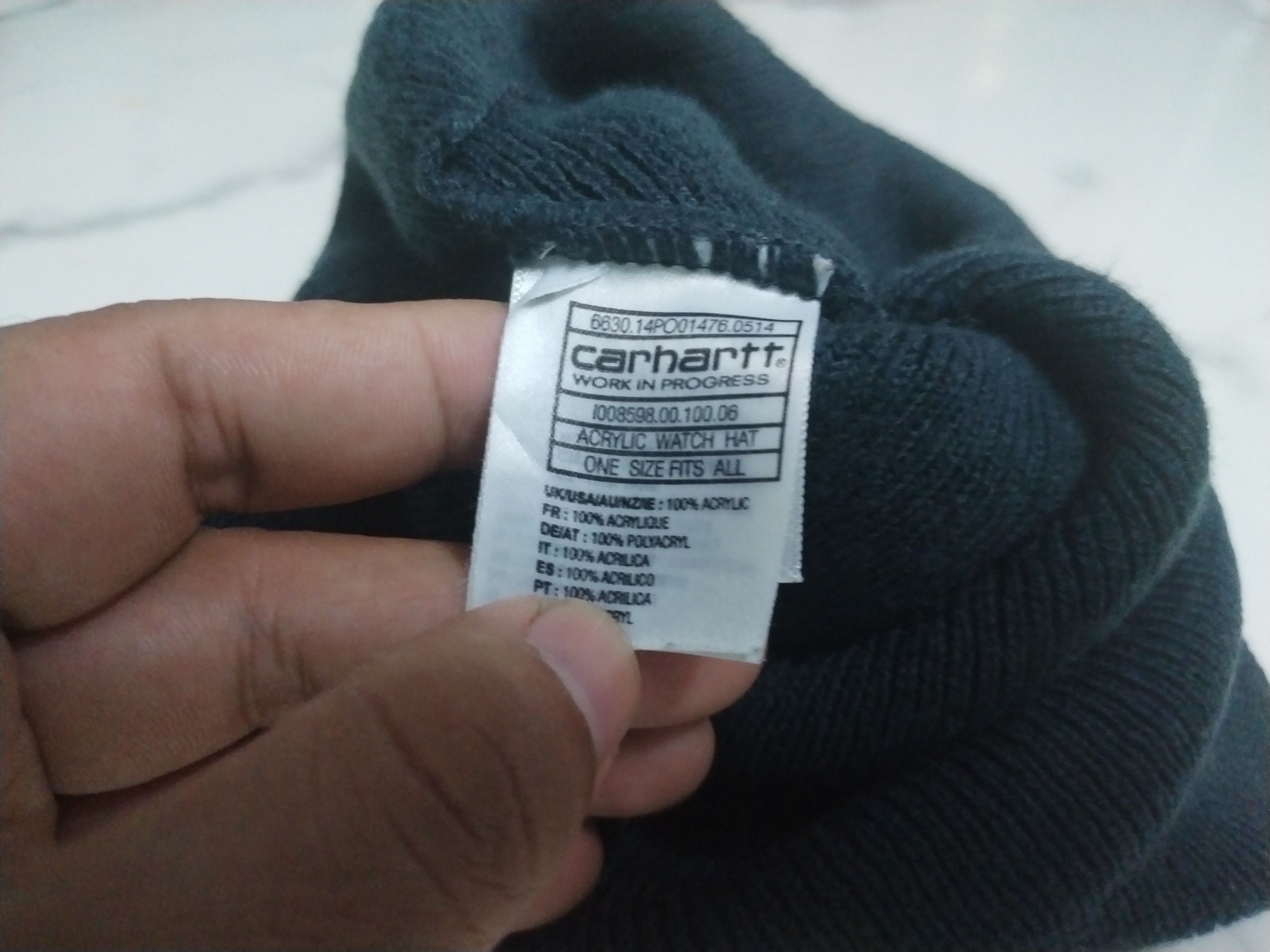 Carhartt × Carhartt Wip × Vintage BEANIE CARHARRT VERY RARE Size ONE SIZE - 3 Thumbnail